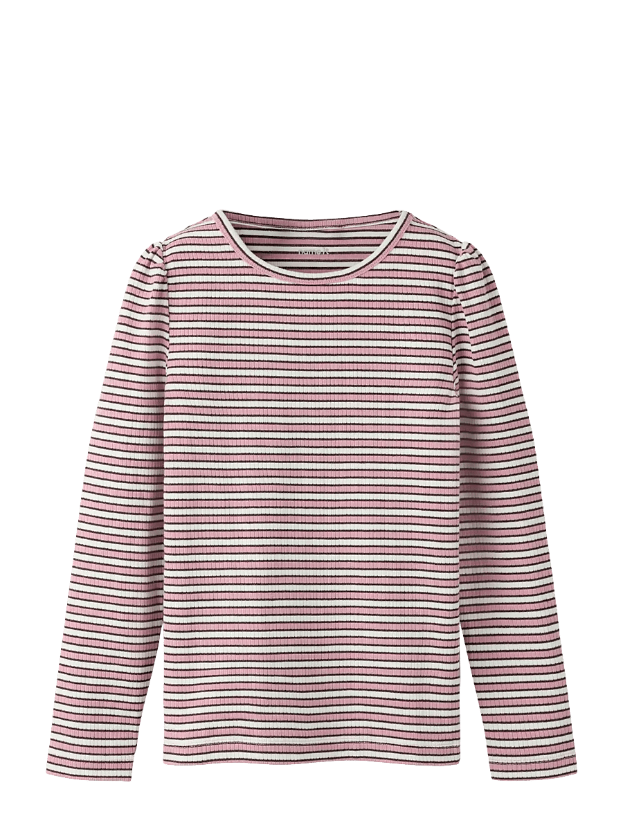 name it - NMFLANA LS SLIM TOP - långärmade t-shirts - lilas - 0