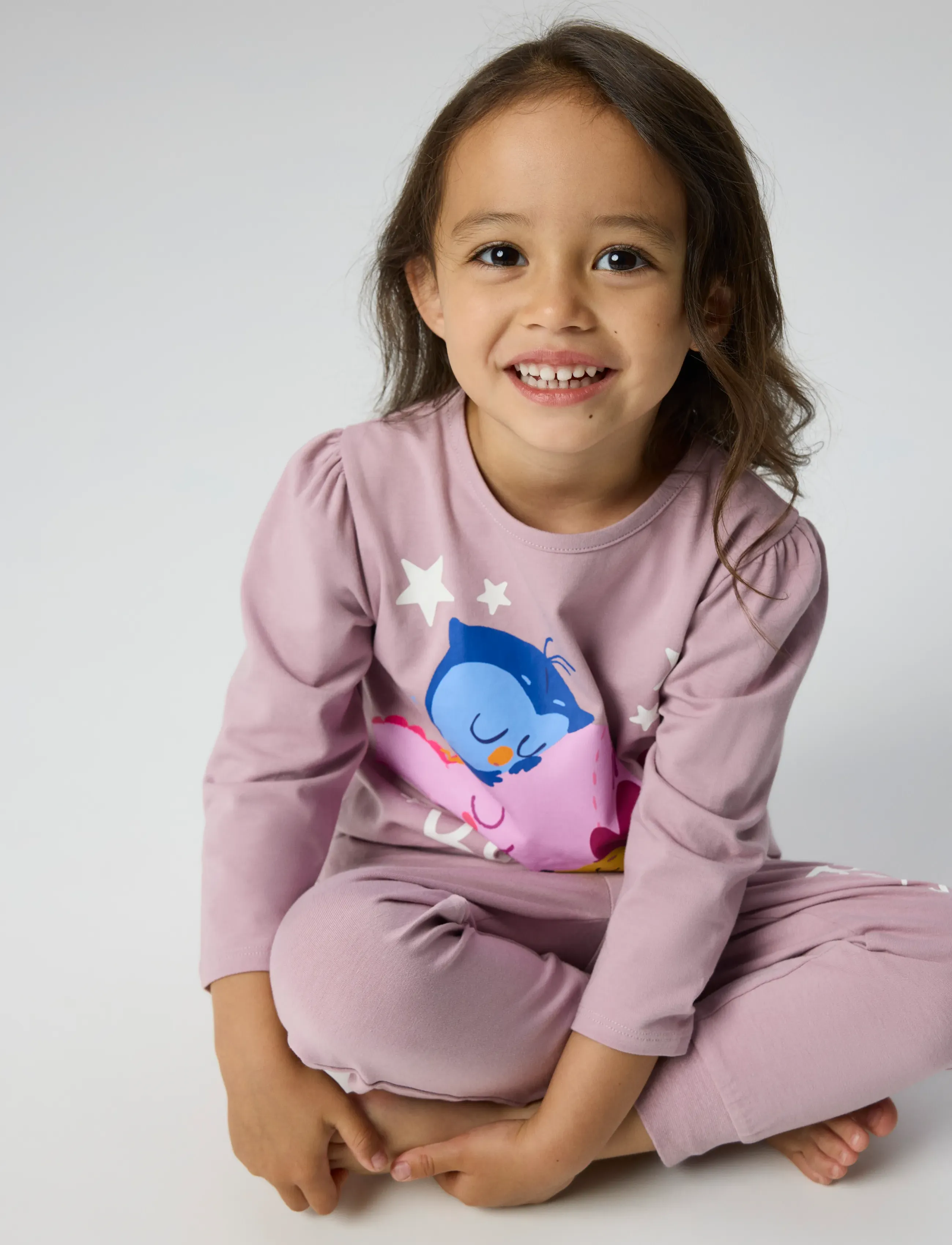 name it - NMFABA BORSTE LS NIGHTSET DR - komplektid - mauve shadows - 4