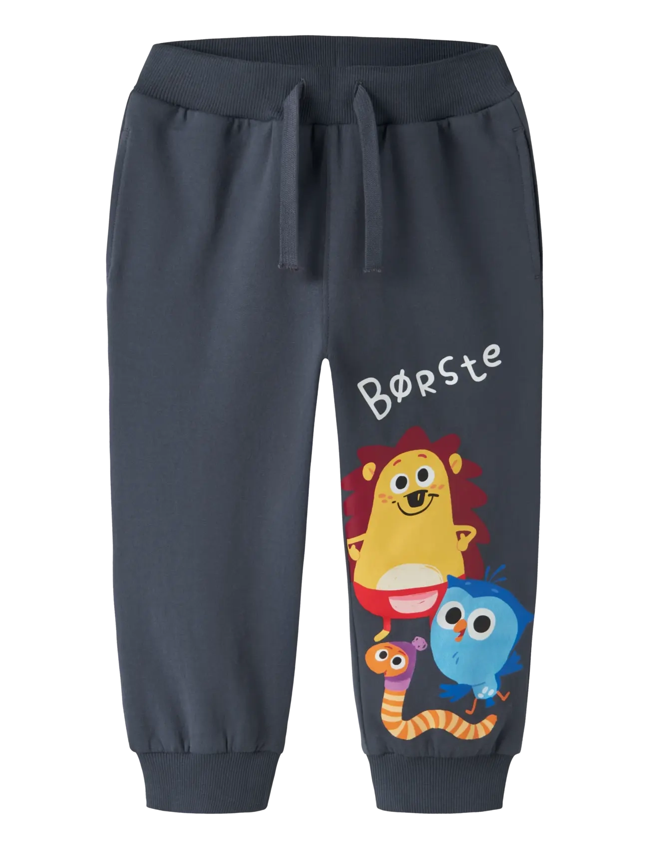 name it NMMABAN BORSTE NREG SWE PANTS BRU DR - Sweatpants - OMBRE BLUE / navy