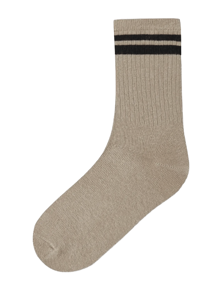 name it - NKMROKKI 3P SOCK - strümpfe - chocolate plum - 1