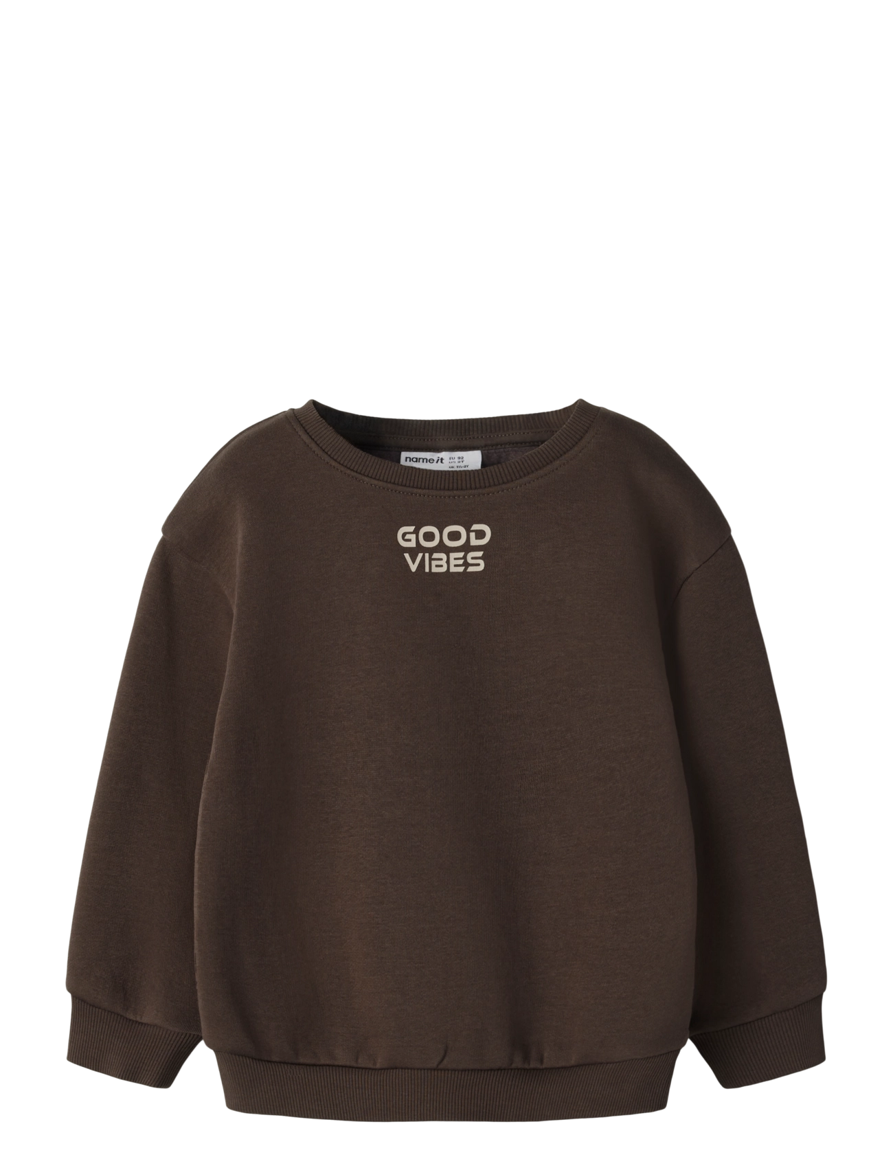 name it NMMNILAS LS RLX SWE BRU - Neuheiten - CHOCOLATE BROWN / brown
