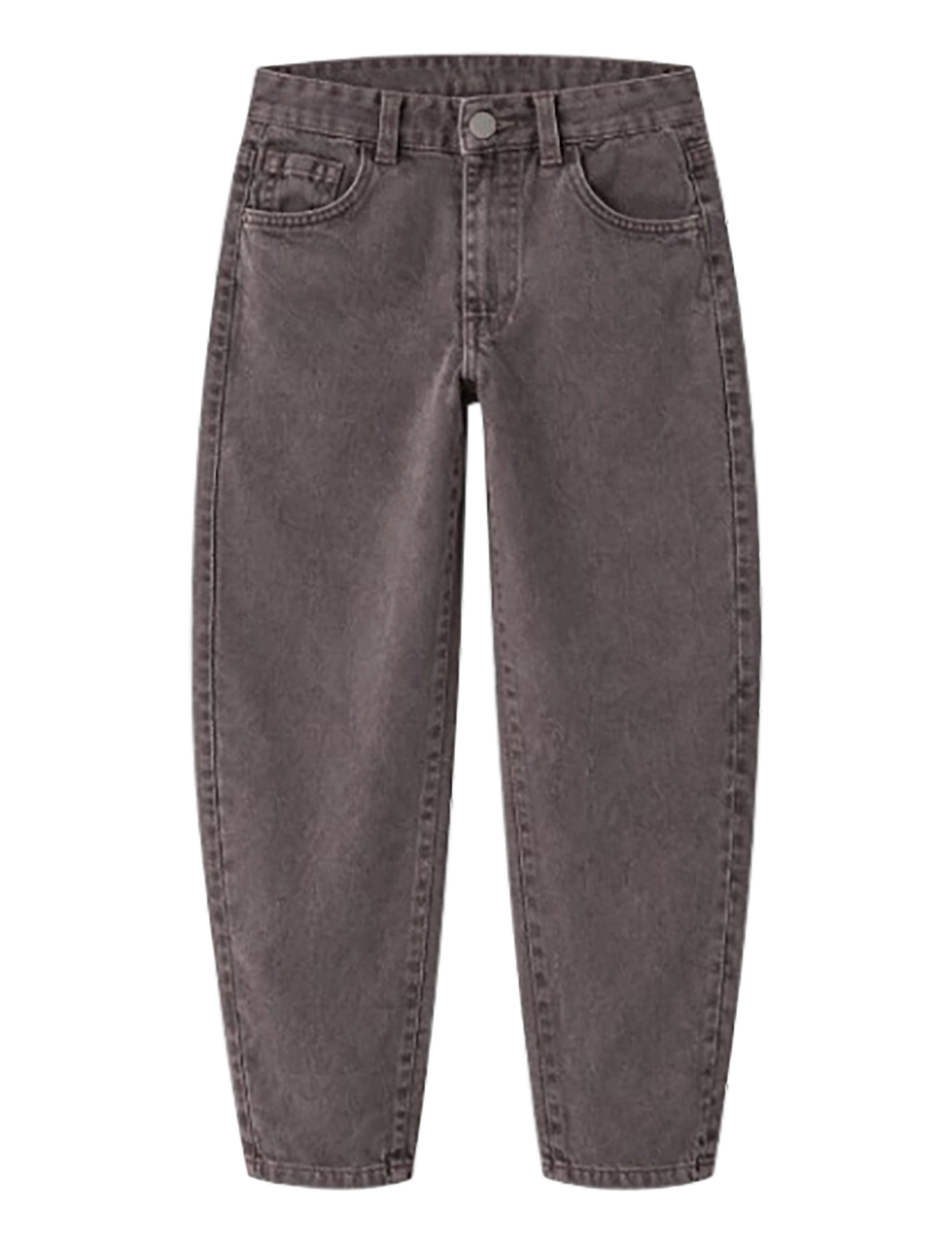 name it NKMBEN BARREL JEANS 5577-BE - Loose jeans - GANACHE / brown