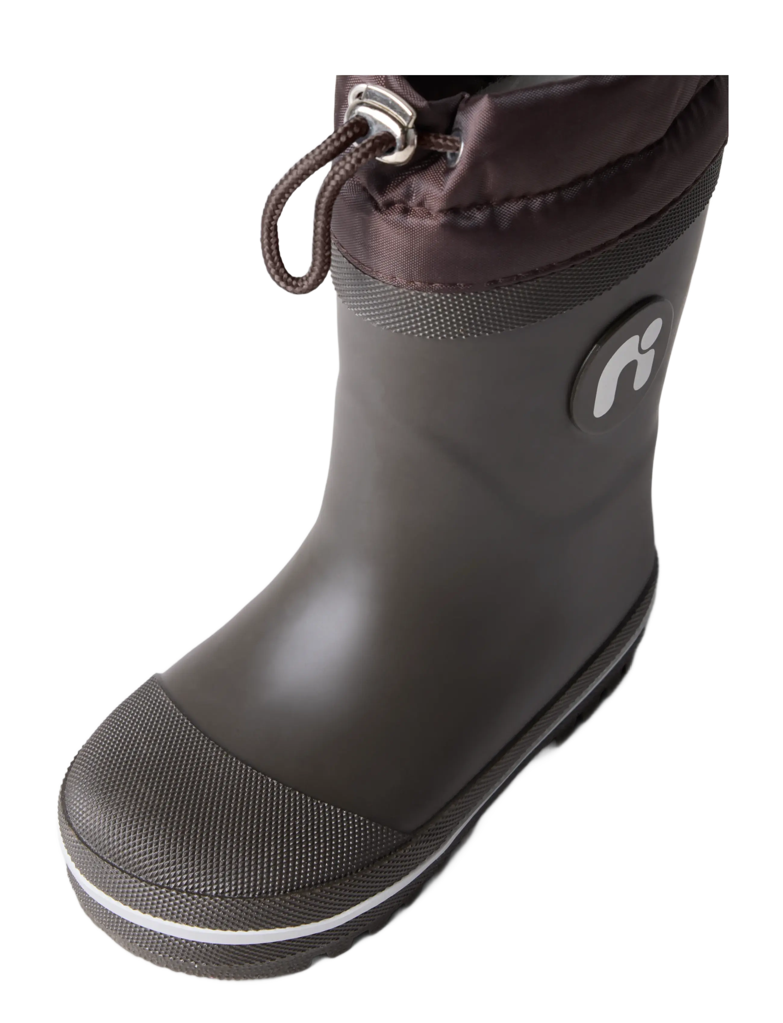name it - NMNNUNO THERMO RUBBERBOOT SOLID NOOS - gefütterte gummistiefel - chocolate brown - 2