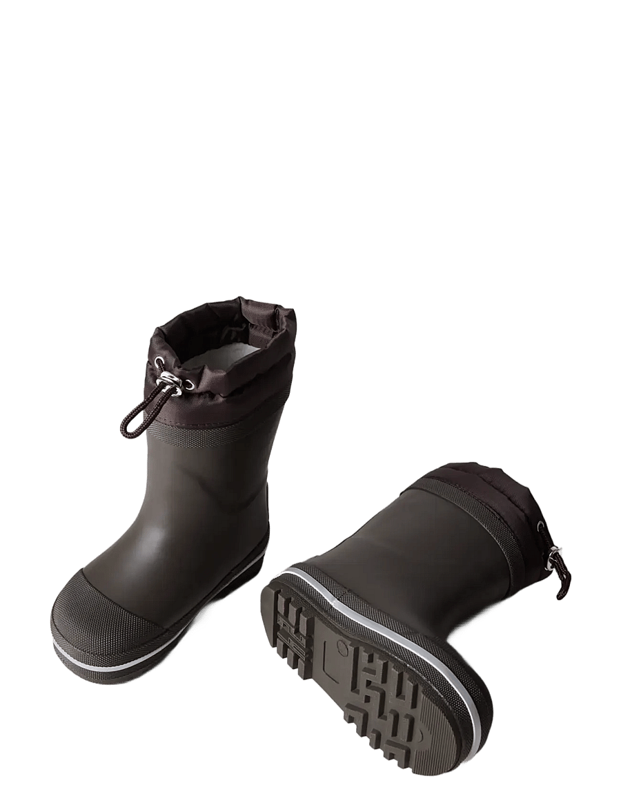 name it - NMNNUNO THERMO RUBBERBOOT SOLID NOOS - lined rubberboots - chocolate brown - 5