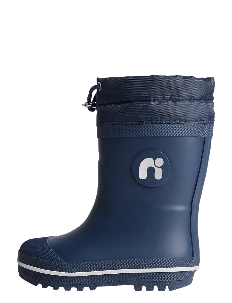 name it - NMNNUNO THERMO RUBBERBOOT SOLID NOOS - voodriga kummikud - dark sapphire - 0