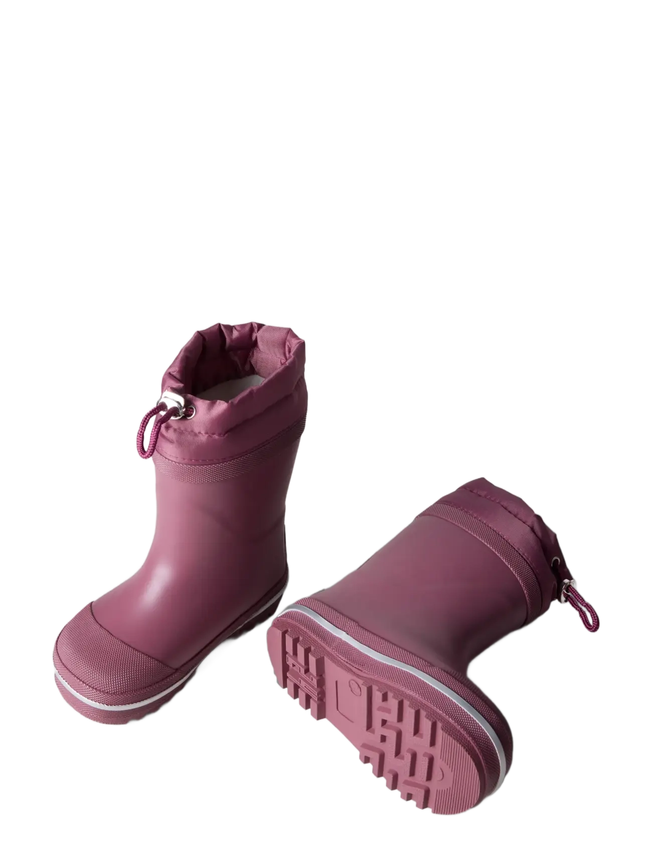 name it - NMNNUNO THERMO RUBBERBOOT SOLID NOOS - gefütterte gummistiefel - wild ginger - 4