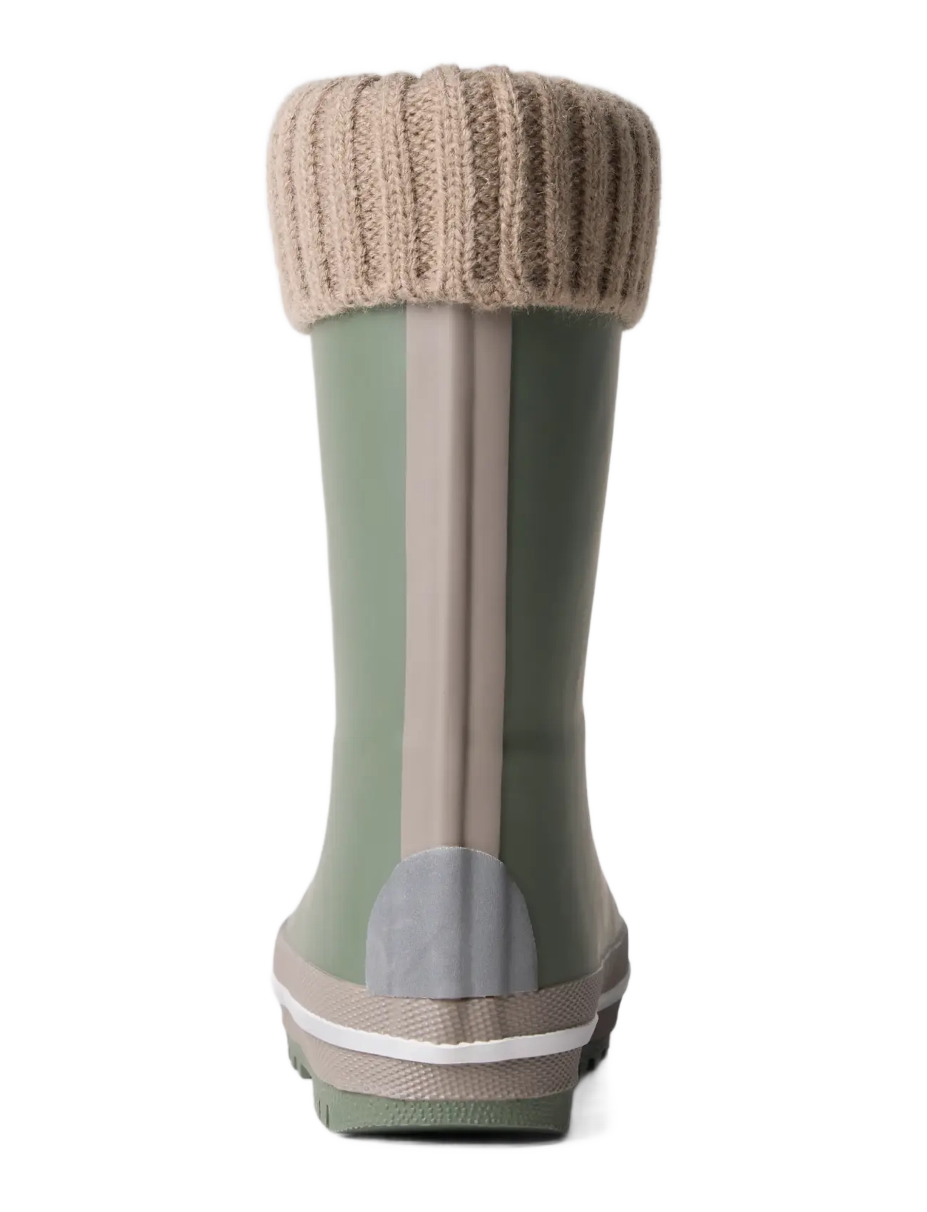 name it - NMMNOAH THERMO RUBBERBOOT KNIT NOOS - gefütterte gummistiefel - thyme - 1