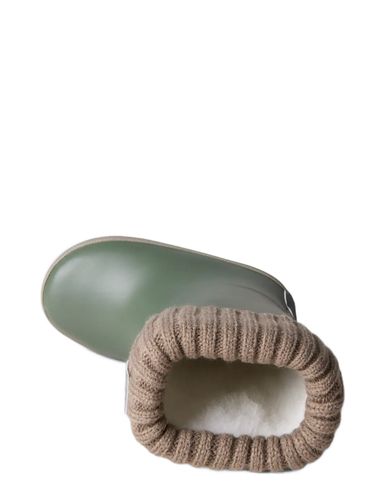 name it - NMMNOAH THERMO RUBBERBOOT KNIT NOOS - voodriga kummikud - thyme - 2
