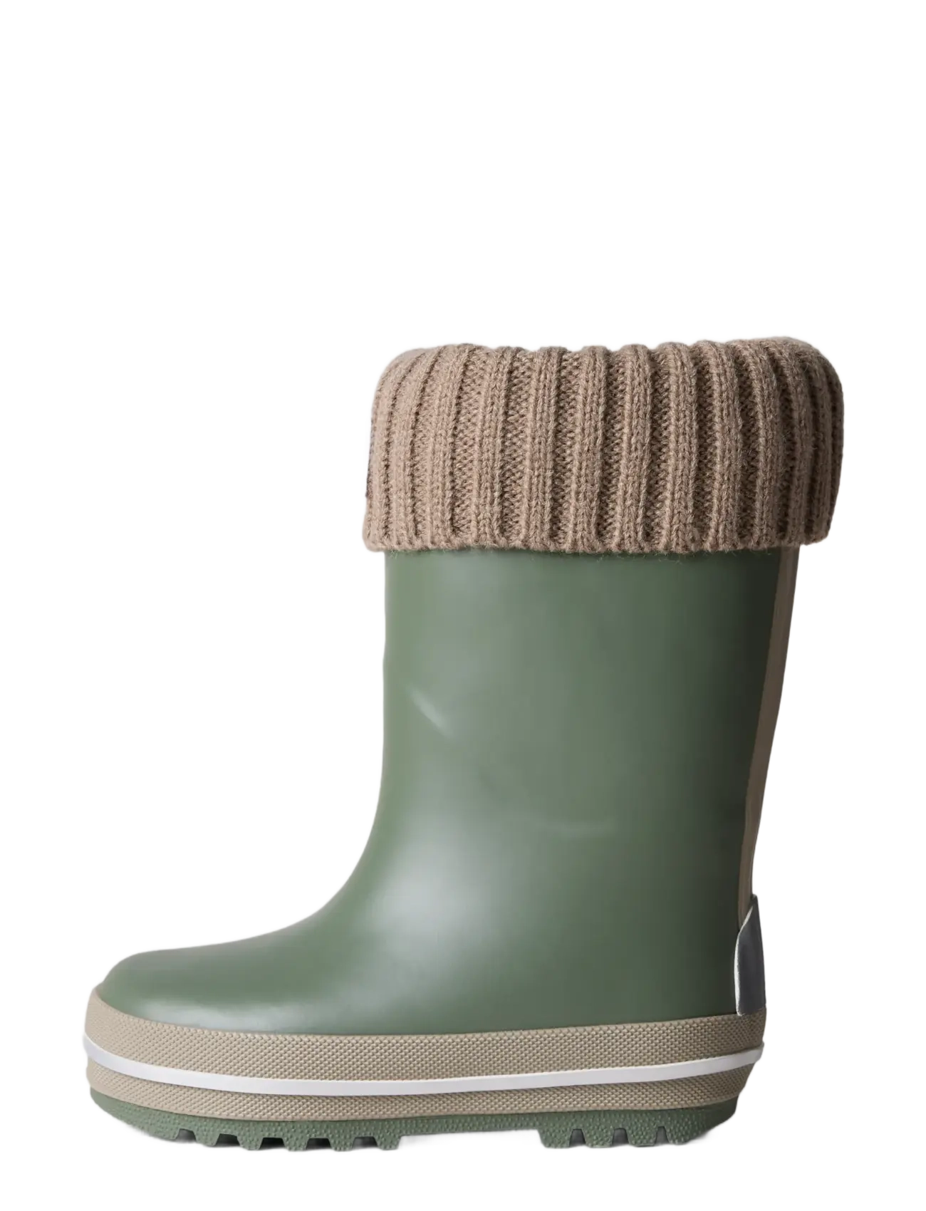 name it - NMMNOAH THERMO RUBBERBOOT KNIT NOOS - voodriga kummikud - thyme - 3