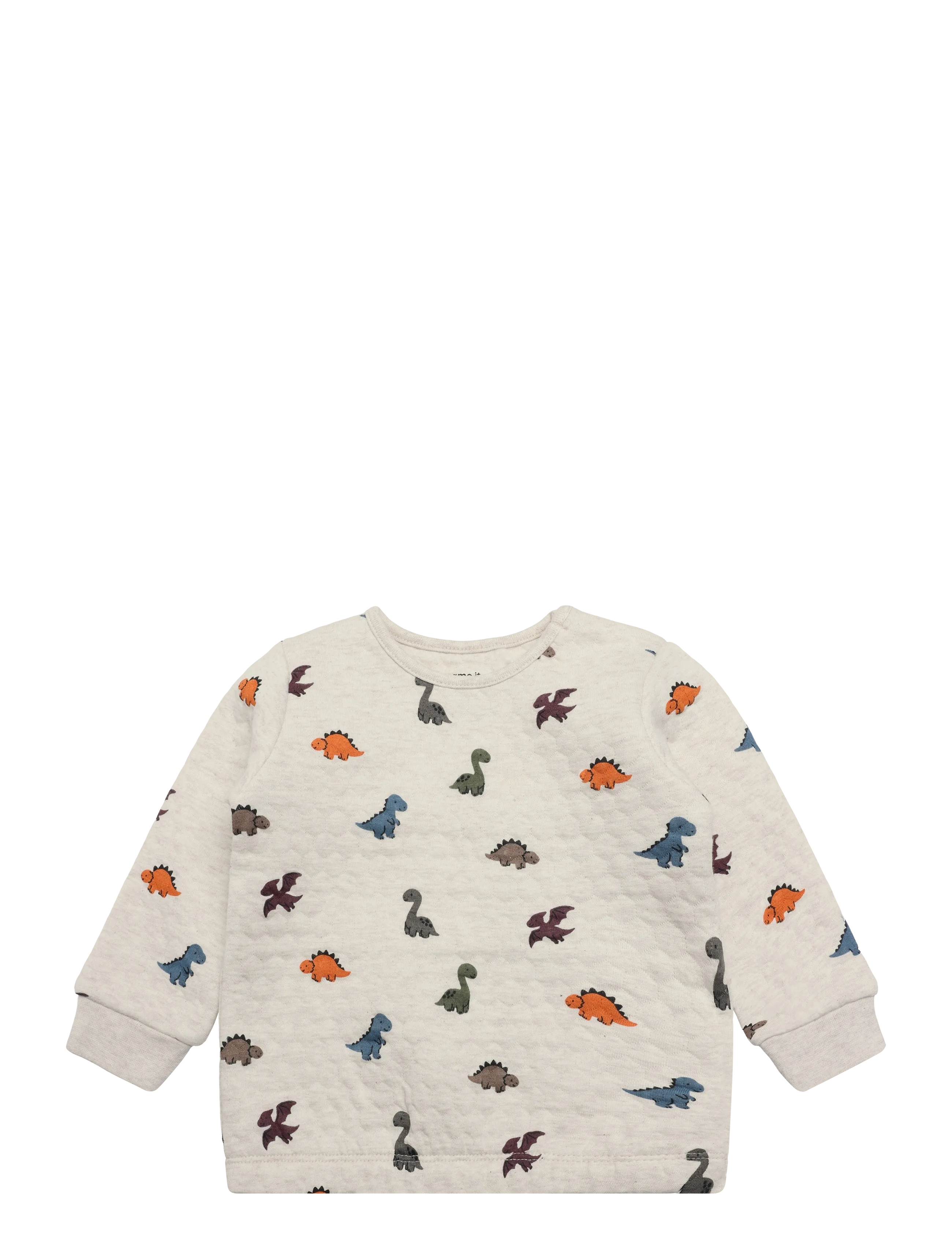 name it NBMOTIS LS SWE UNB - Name it - PEYOTE MELANGE / cream