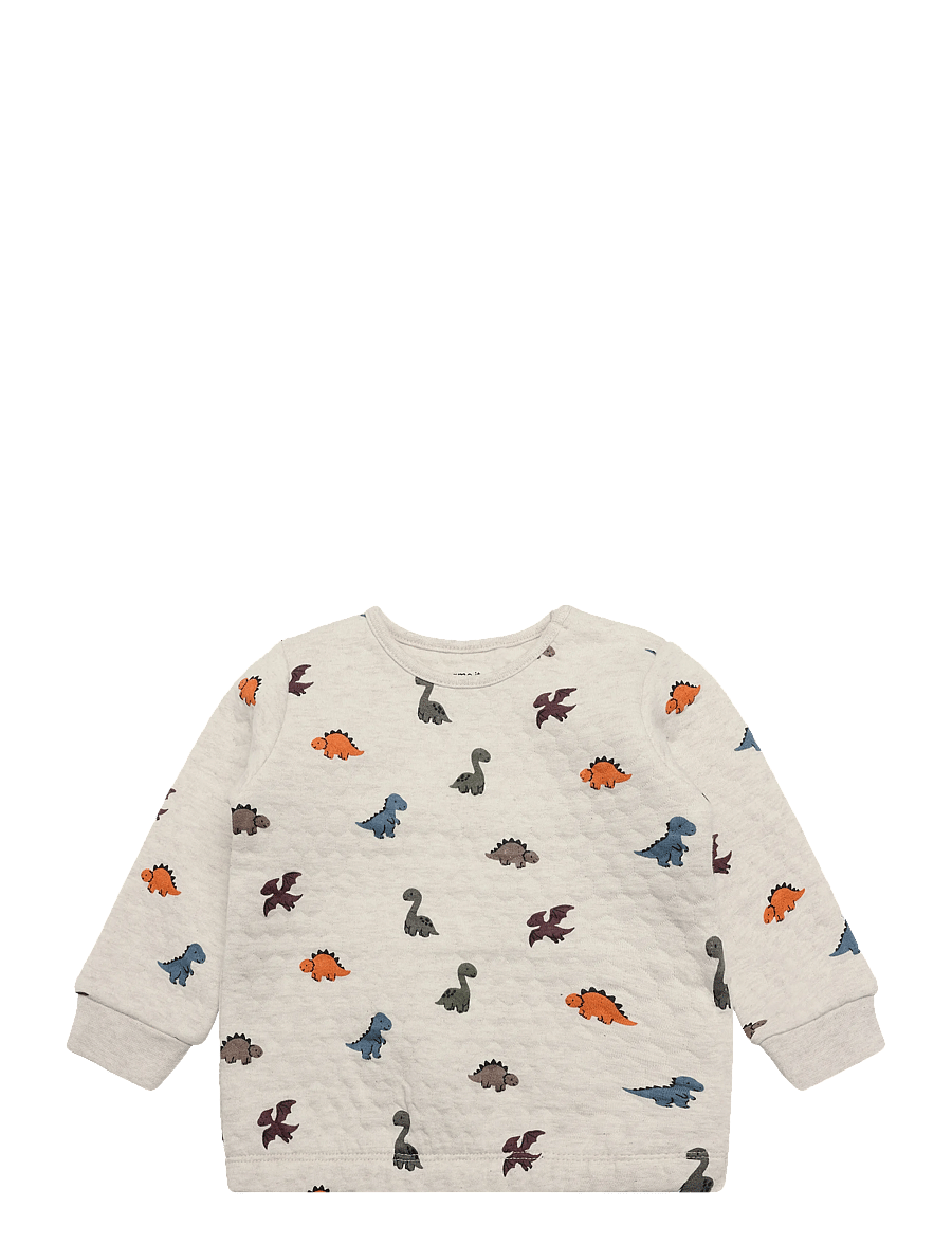 name it - NBMOTIS LS SWE UNB - sweatshirts - peyote melange - 0