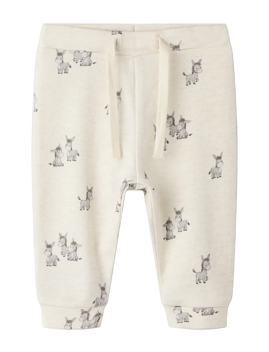 name it - NBNOMARIUS PANT - dressipüksid - peyote melange - 2