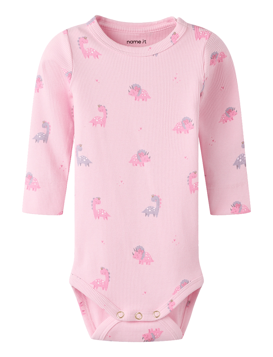 name it - NBFODINIA LS BODY - pikkade varrukatega bodid - orchid pink - 0