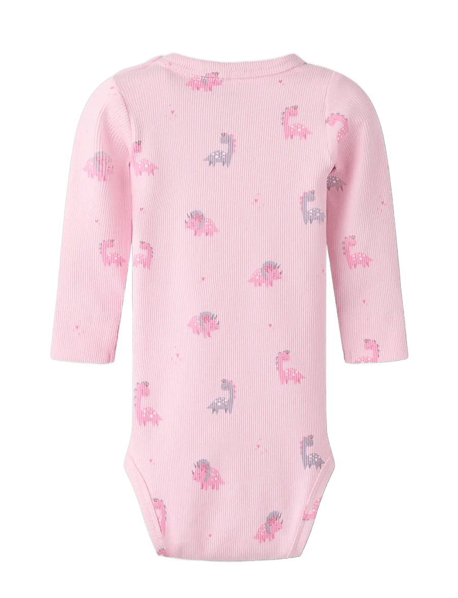name it - NBFODINIA LS BODY - pikkade varrukatega bodid - orchid pink - 1