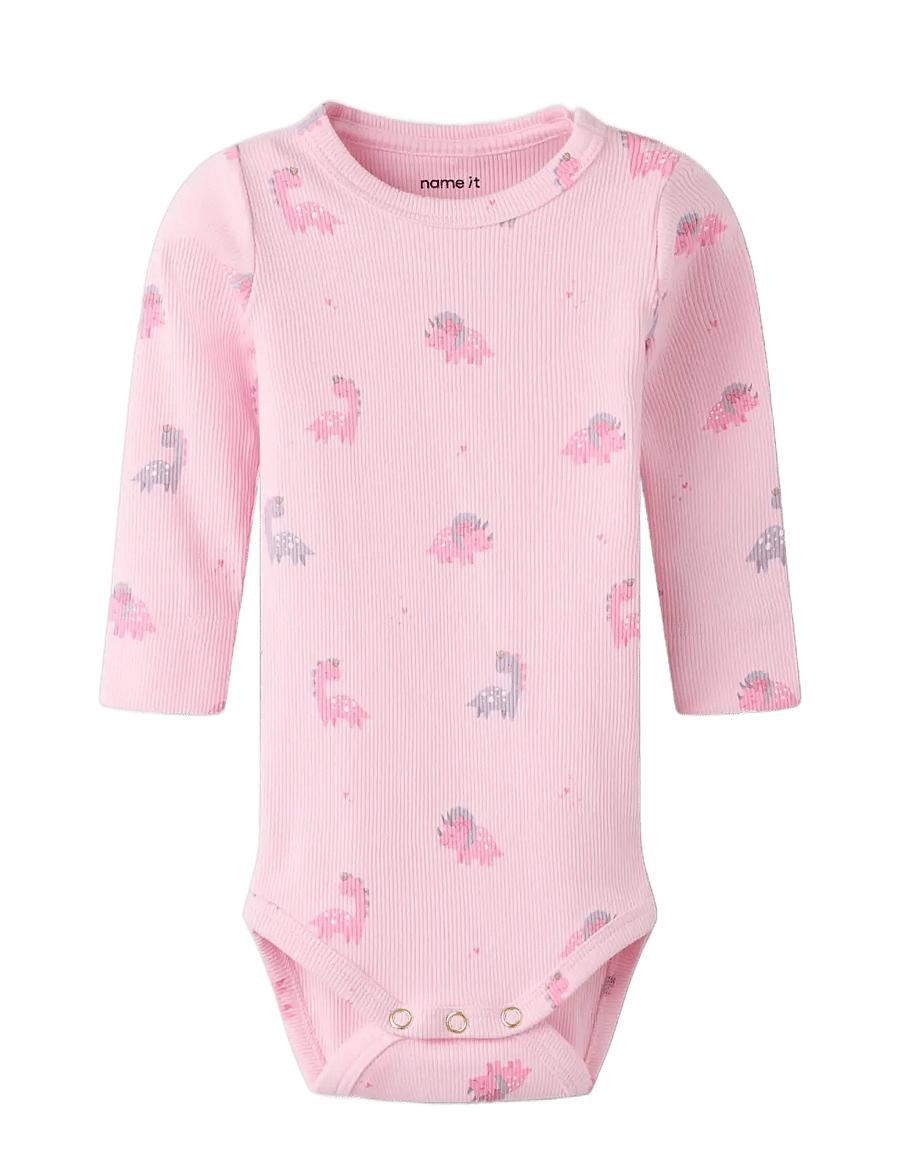 name it - NBFODINIA LS BODY - pikkade varrukatega bodid - orchid pink - 2