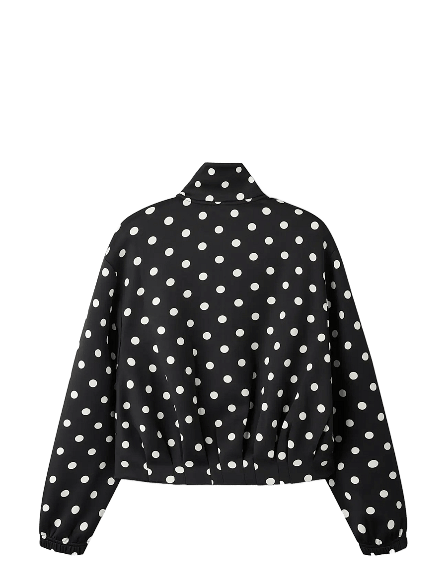 name it - NKFONEA ZIP BALLON SWE UNB - black beauty - 1