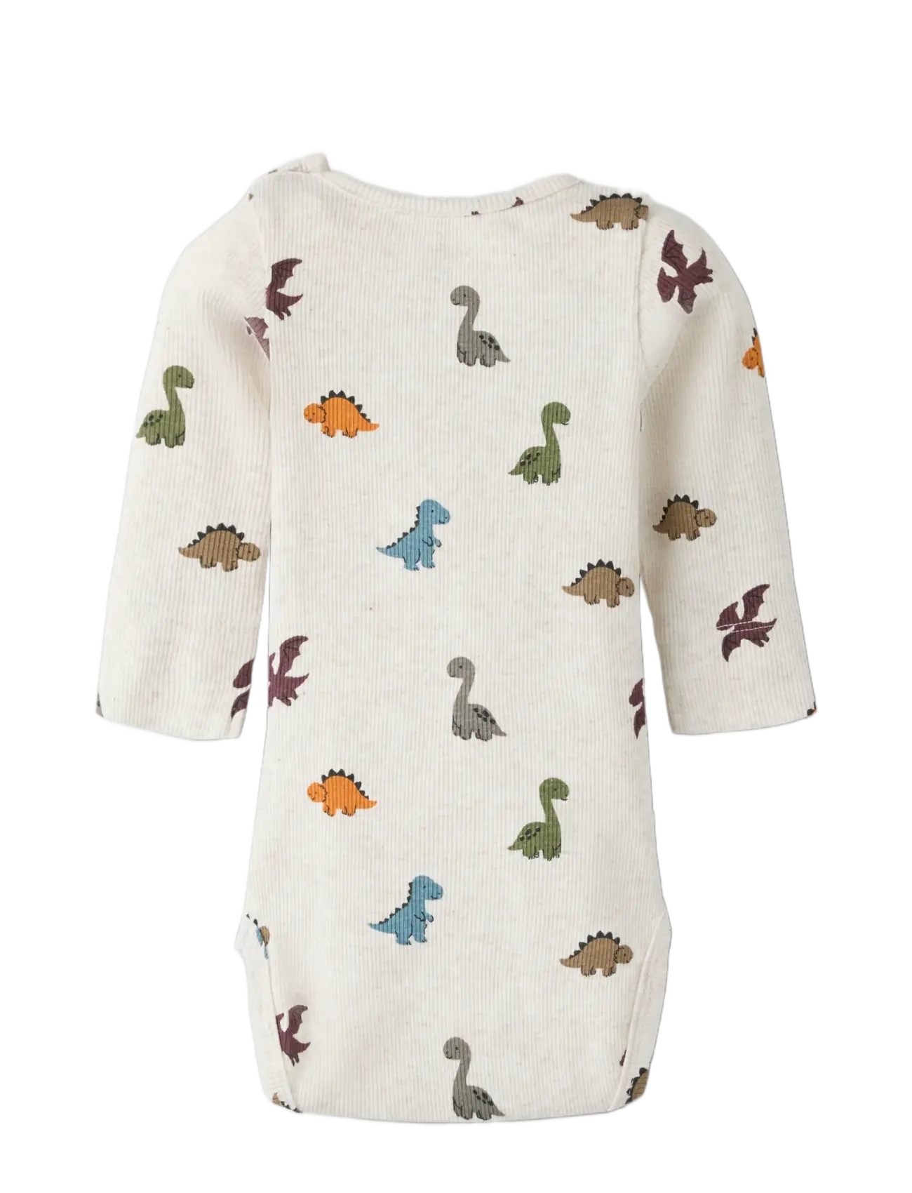 name it - NBMOTILIAN LS SLIM BODY - long-sleeved bodies - peyote melange - 1