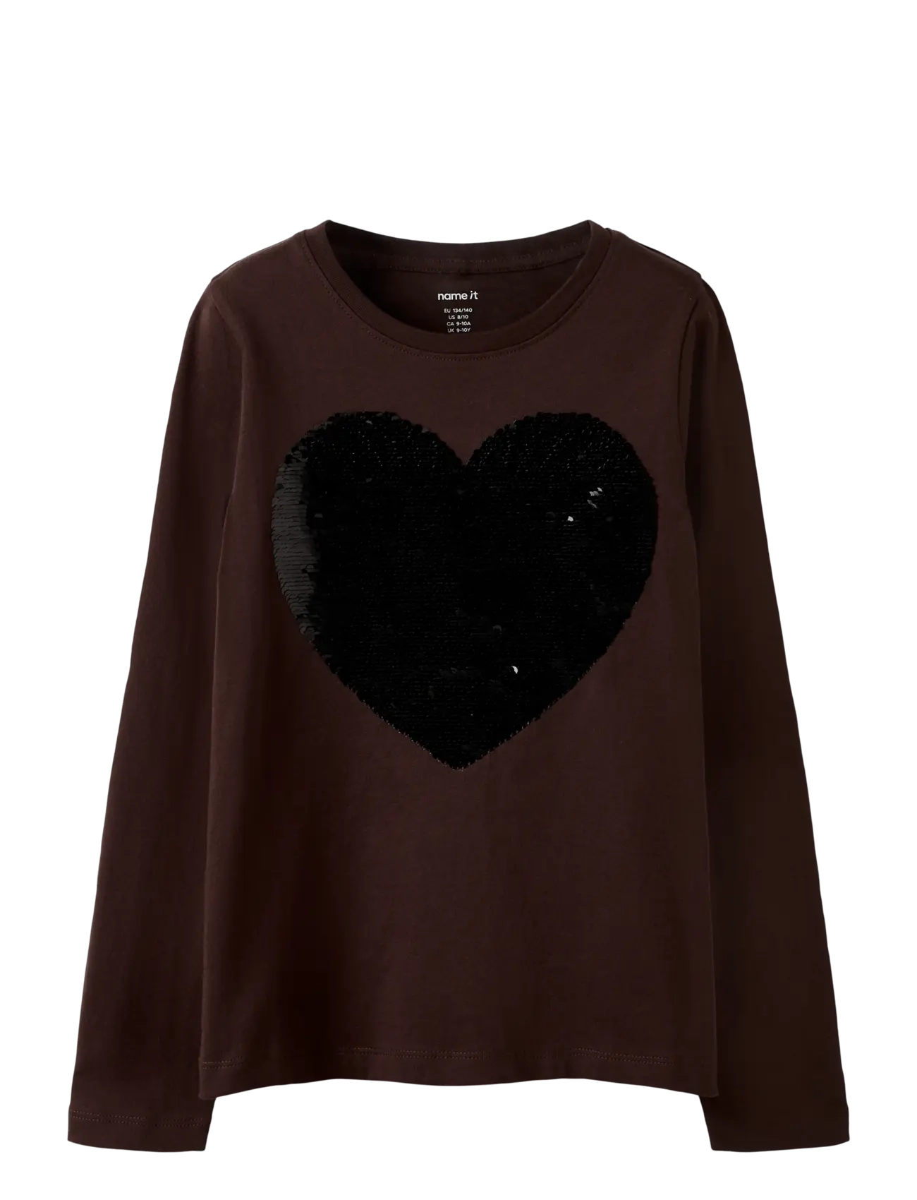 name it NKFRANDERIA LS TOP - Oberteile & T-Shirts - CHOCOLATE PLUM / brown