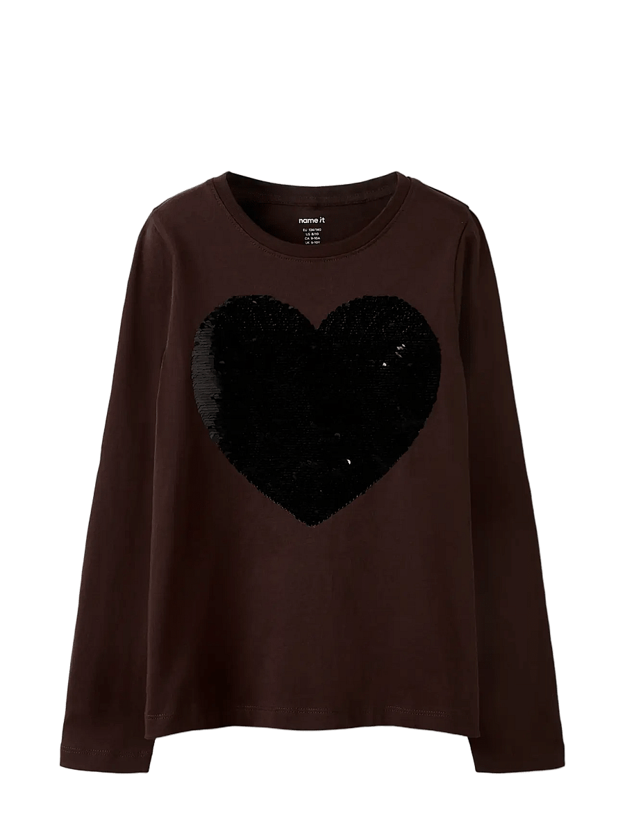 name it - NKFRANDERIA LS TOP - langärmelig - chocolate plum - 2