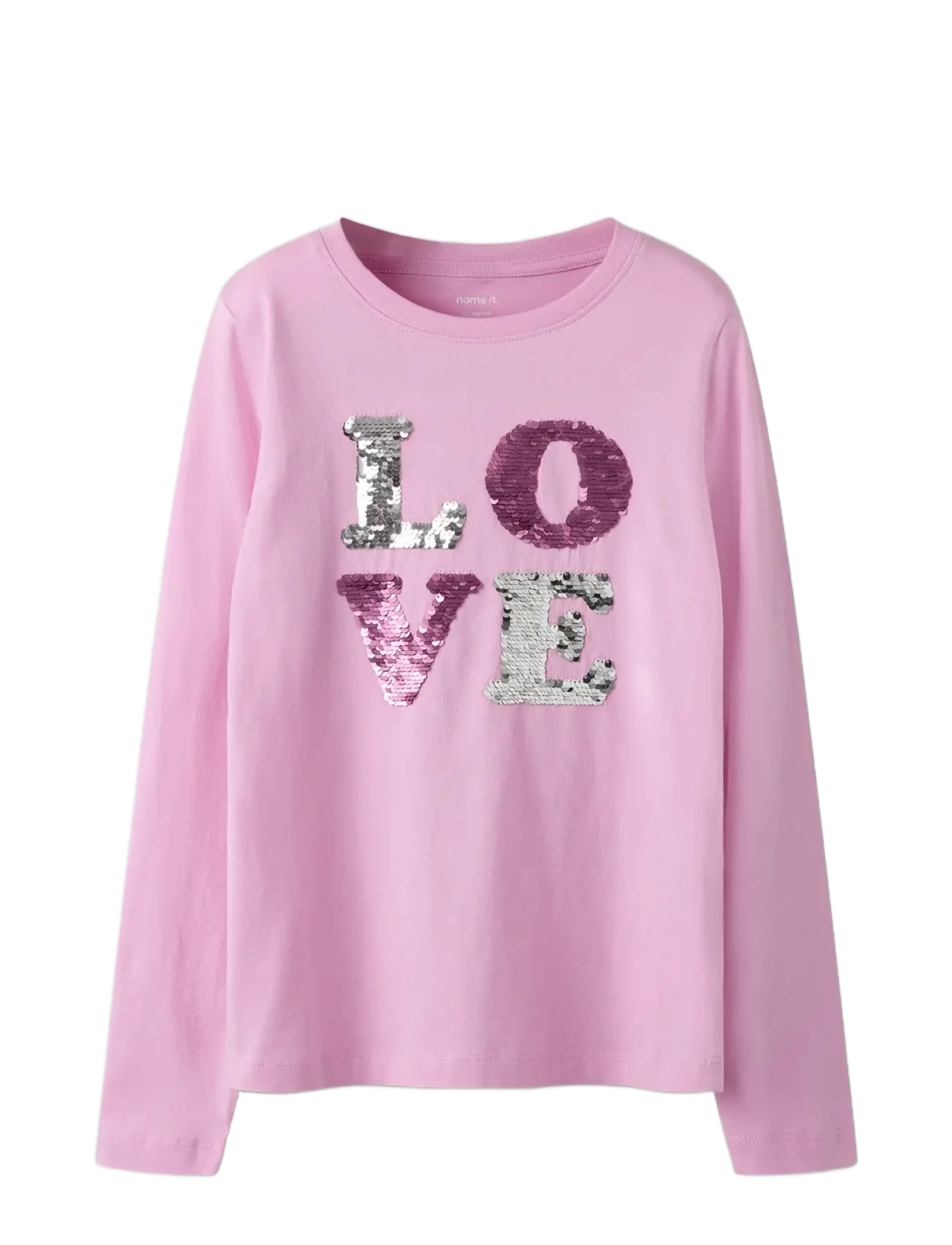 name it - NKFRANDERIA LS TOP - langärmelig - full blooming pink - 2