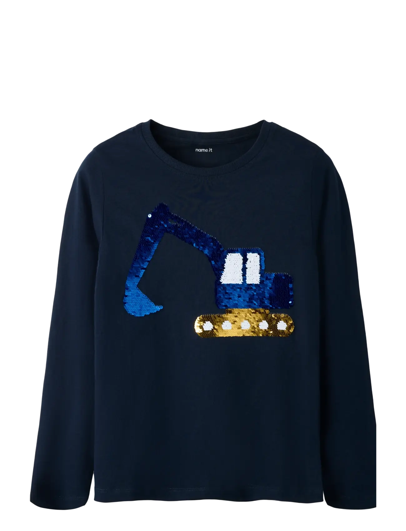 name it NKMRACKO LS TOP - Oberteile & T-Shirts - DARK SAPPHIRE / navy
