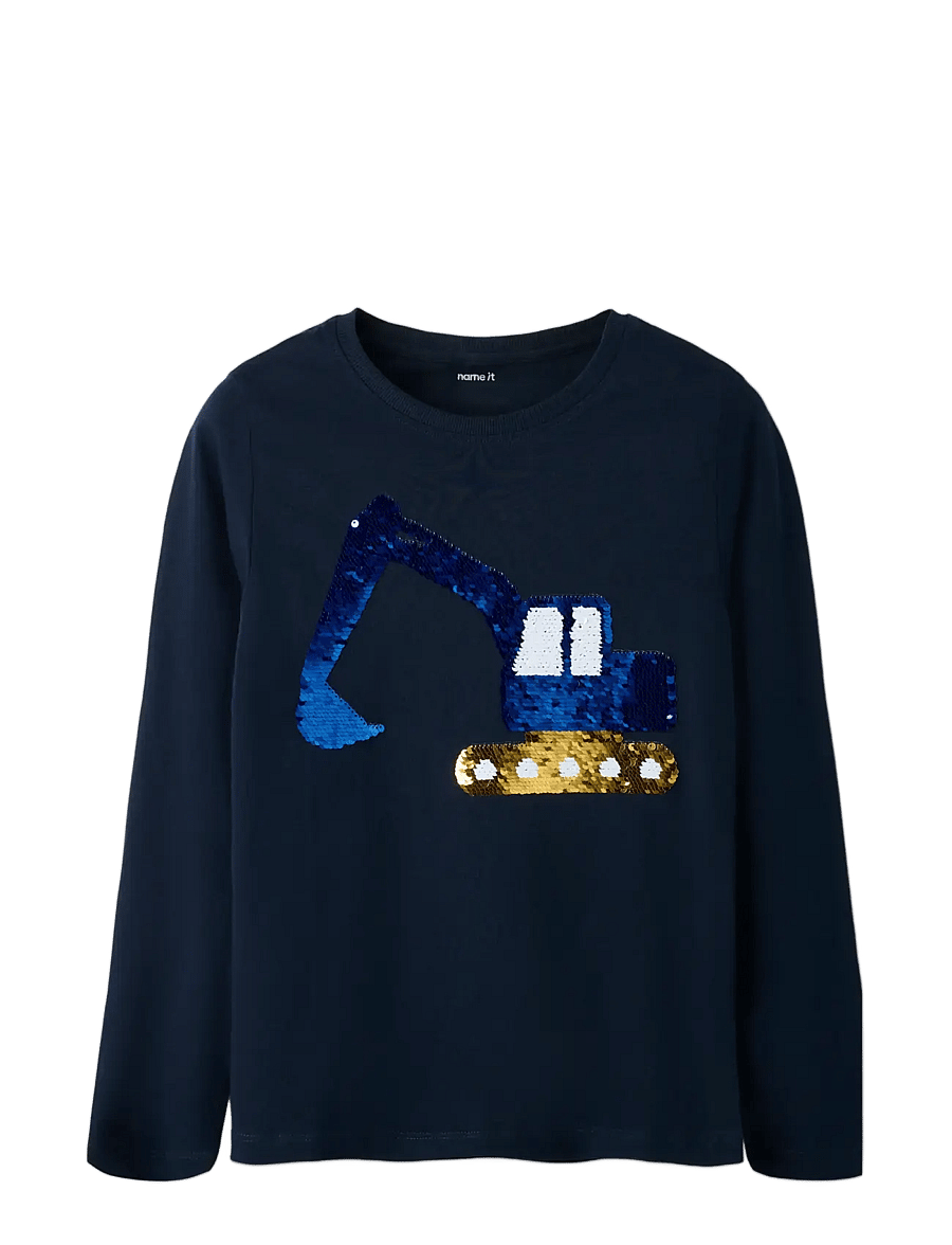 name it - NKMRACKO LS TOP - langärmelig - dark sapphire - 2
