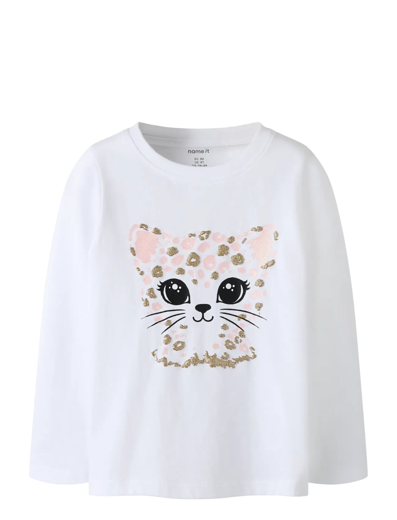 name it NMFRILARIA LS TOP - Langærmede T-shirts - BRIGHT WHITE / white