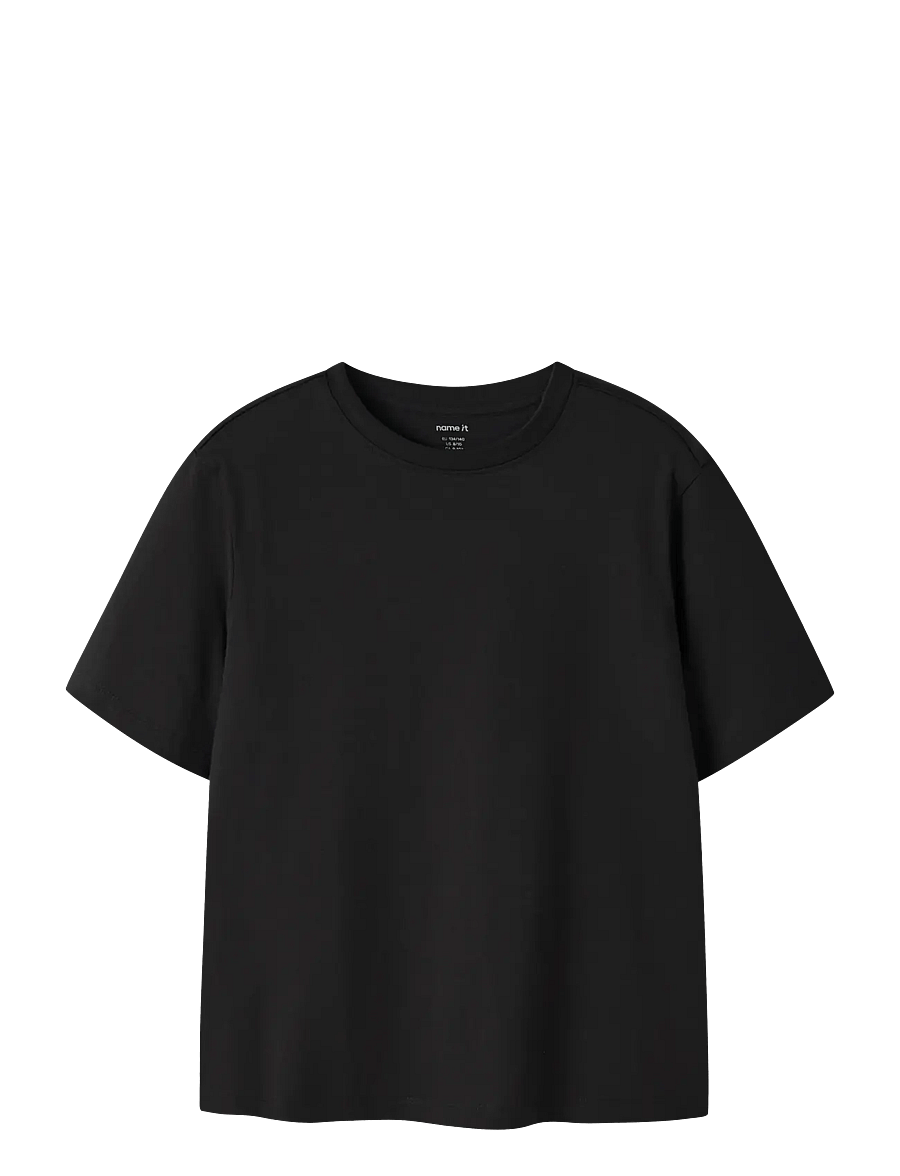 name it - NKNCHARLIE SS NREG TOP NOOS - black - 0