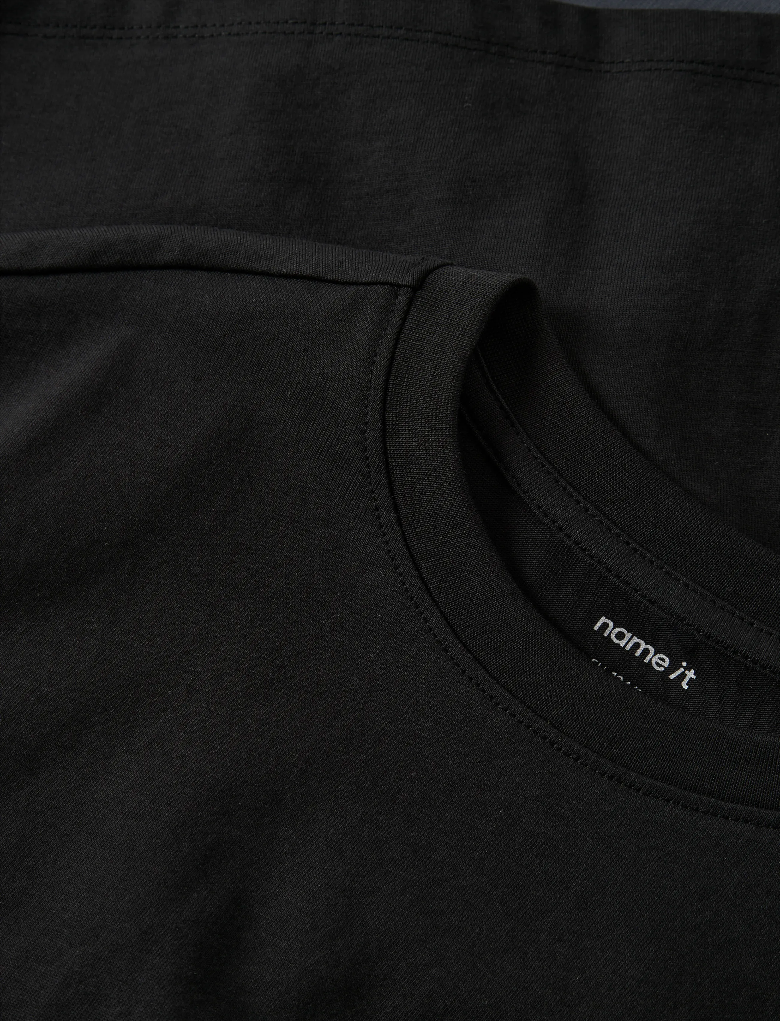 name it - NKNCHARLIE SS NREG TOP NOOS - black - 2