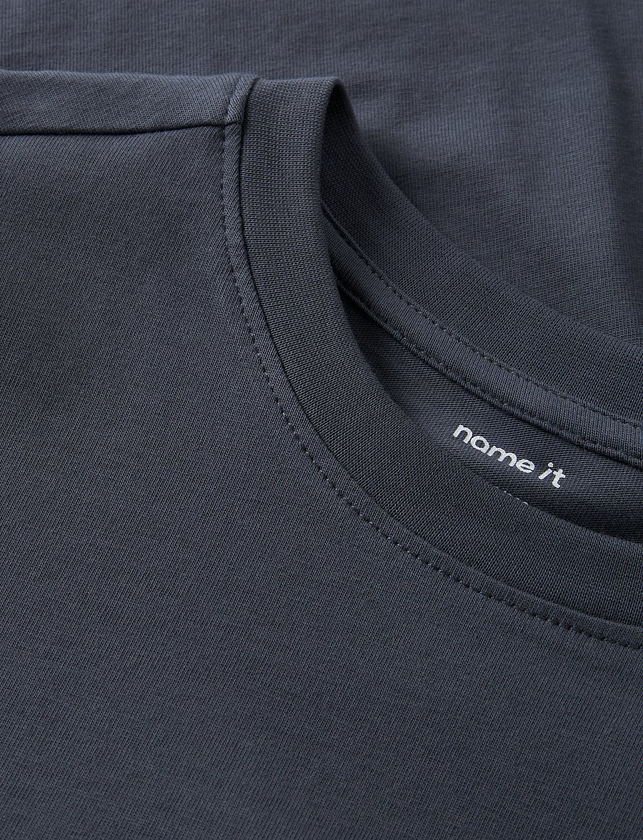 name it - NKNCHARLIE SS NREG TOP NOOS - kurzärmelige - ombre blue - 3