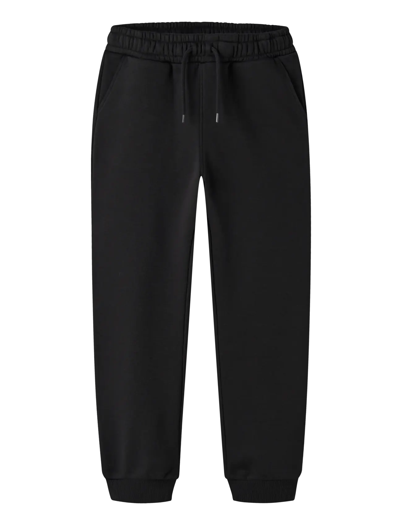 name it NKNCHARLIE NREG SWEAT PANT BRU NOOS - Bukser - BLACK / black