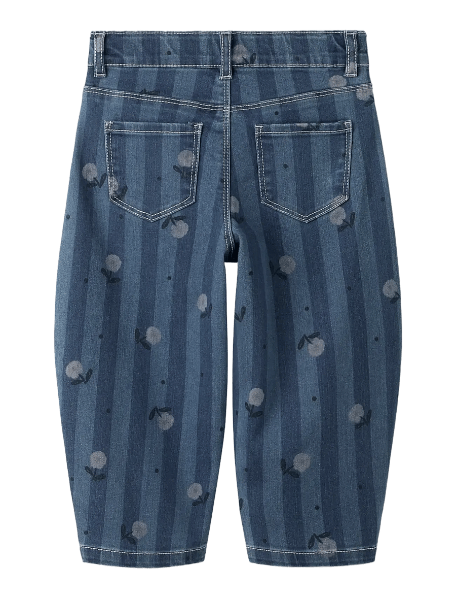 name it - NMFBELLA BARREL JEANS 6699-QN - medium blue denim - 1