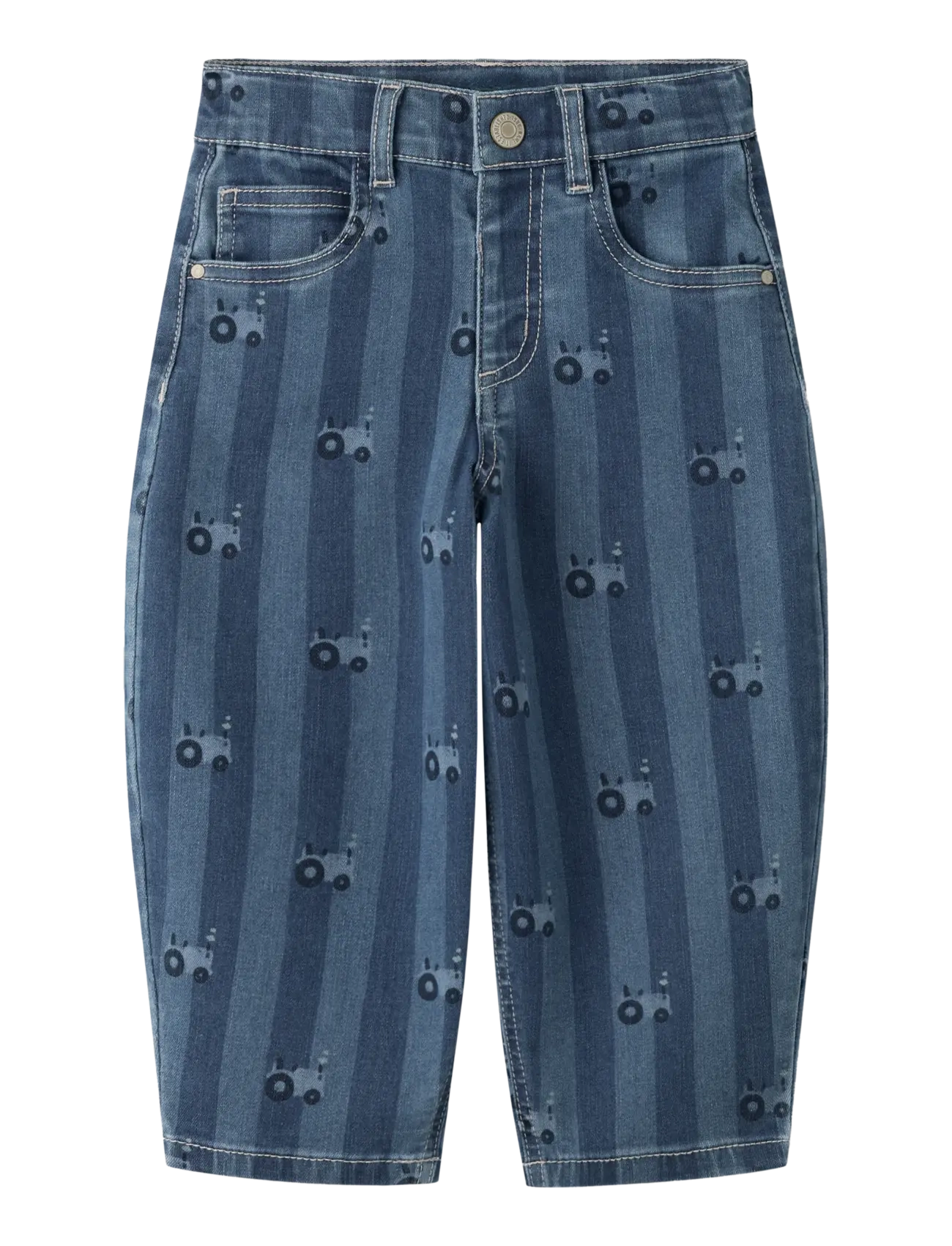 name it NMMBEN BARREL JEANS 6699-QN - Kleidung - MEDIUM BLUE DENIM / blue
