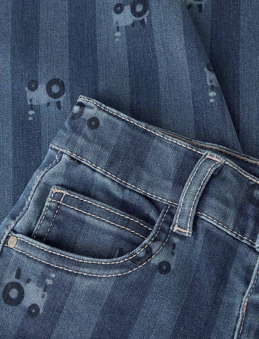 name it - NMMBEN BARREL JEANS 6699-QN - medium blue denim - 1