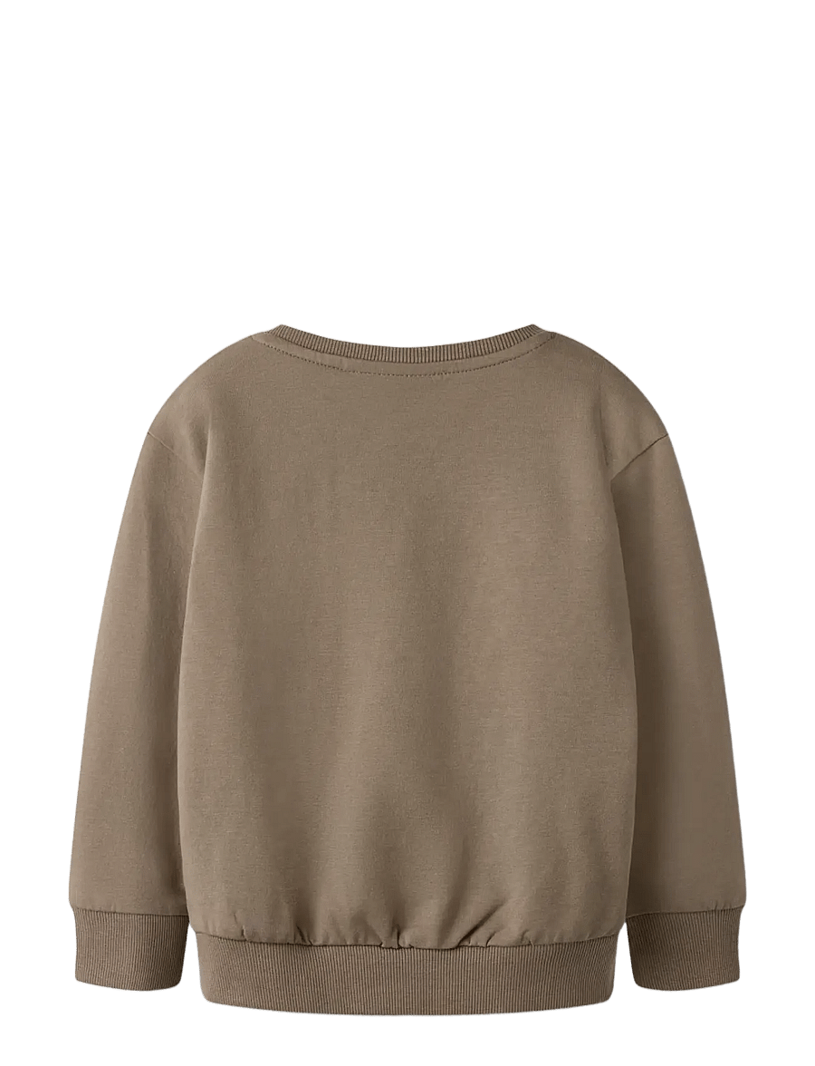 name it - NMMOLE EMIL NREG SWEAT BRU SKY - walnut - 1