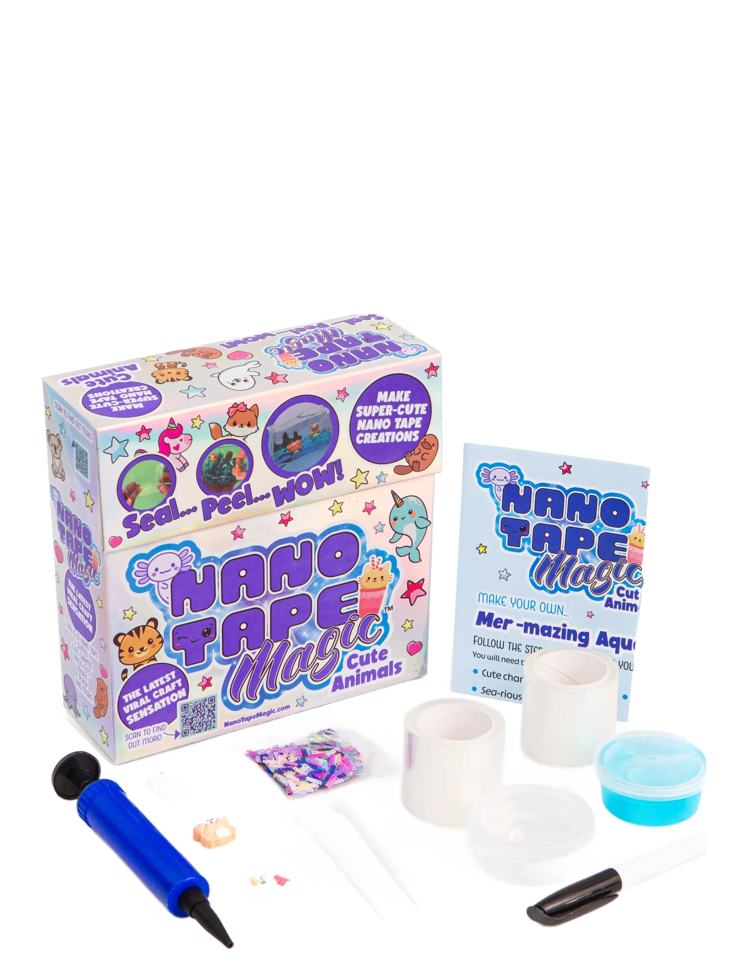 Nano Tape Nano Tape Magic Classic Cute Animals - Kampanj - MUTI / multi