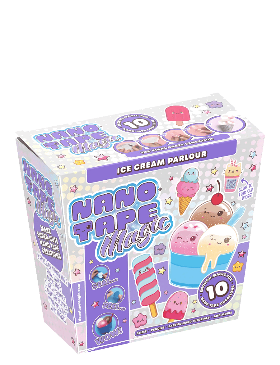 Nano Tape - Nano Tape Magic Deluxe Ice Cream Parlour - kreasæt - multi - 0