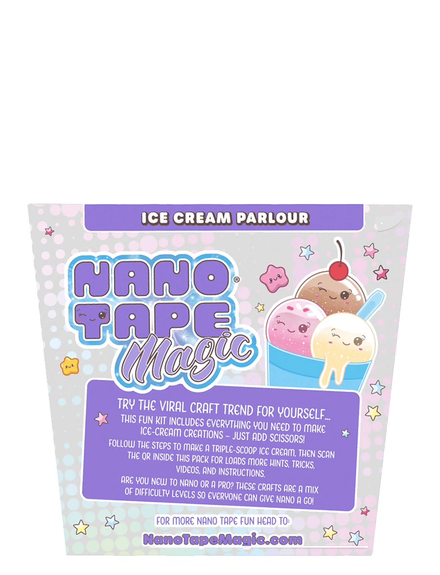 Nano Tape - Nano Tape Magic Deluxe Ice Cream Parlour - kreasæt - multi - 2