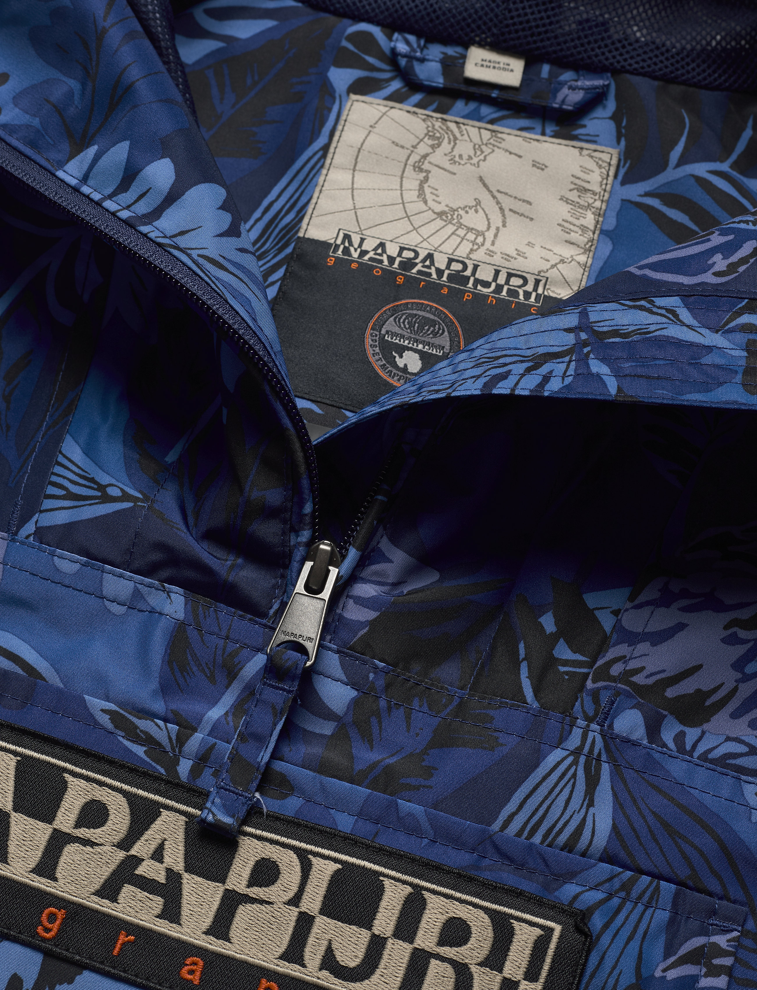Napapijri - RAINFOREST S W PRT 1 - blue foliage - 5