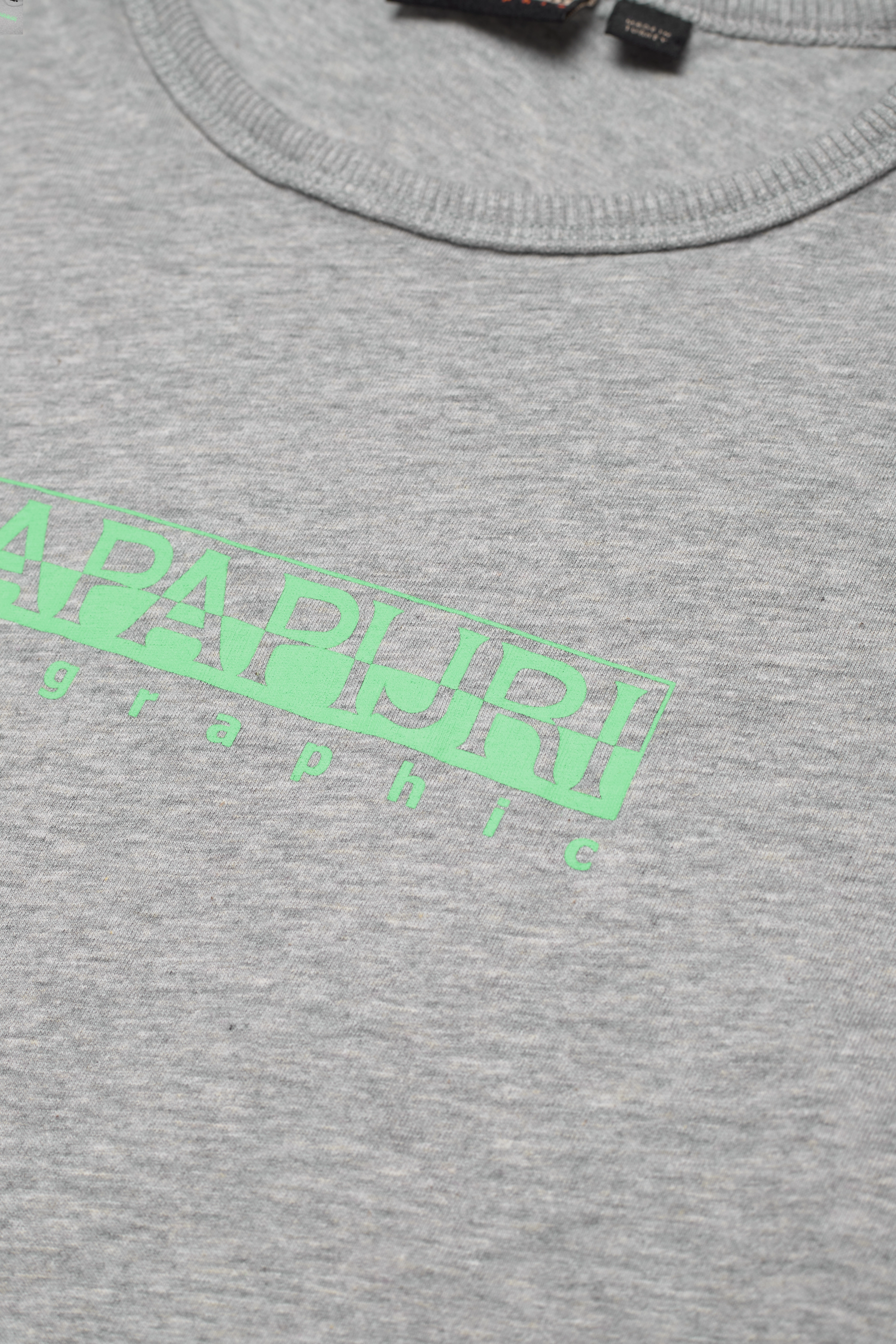 Napapijri - K S-BOX SS 1 - med grey melange - 5
