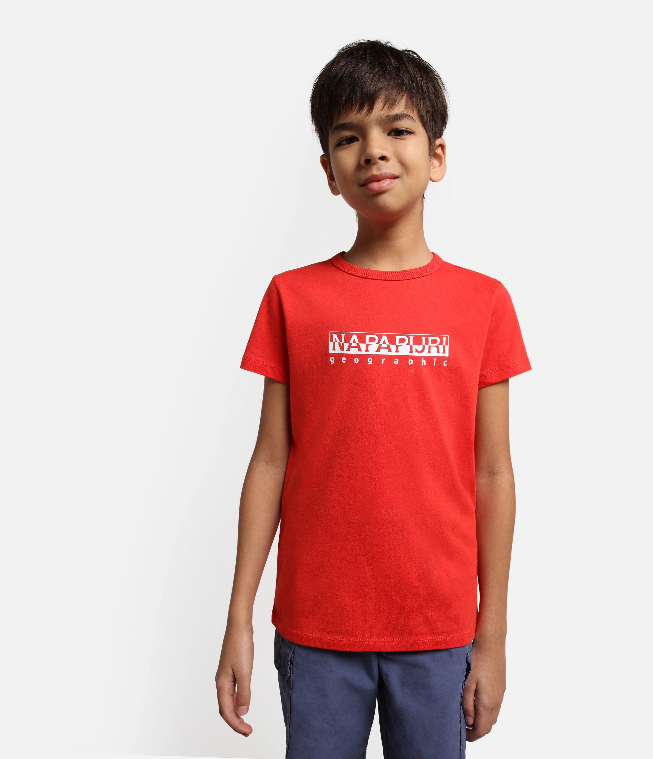 Napapijri - K S-BOX SS 1 - bright red r89 - 2
