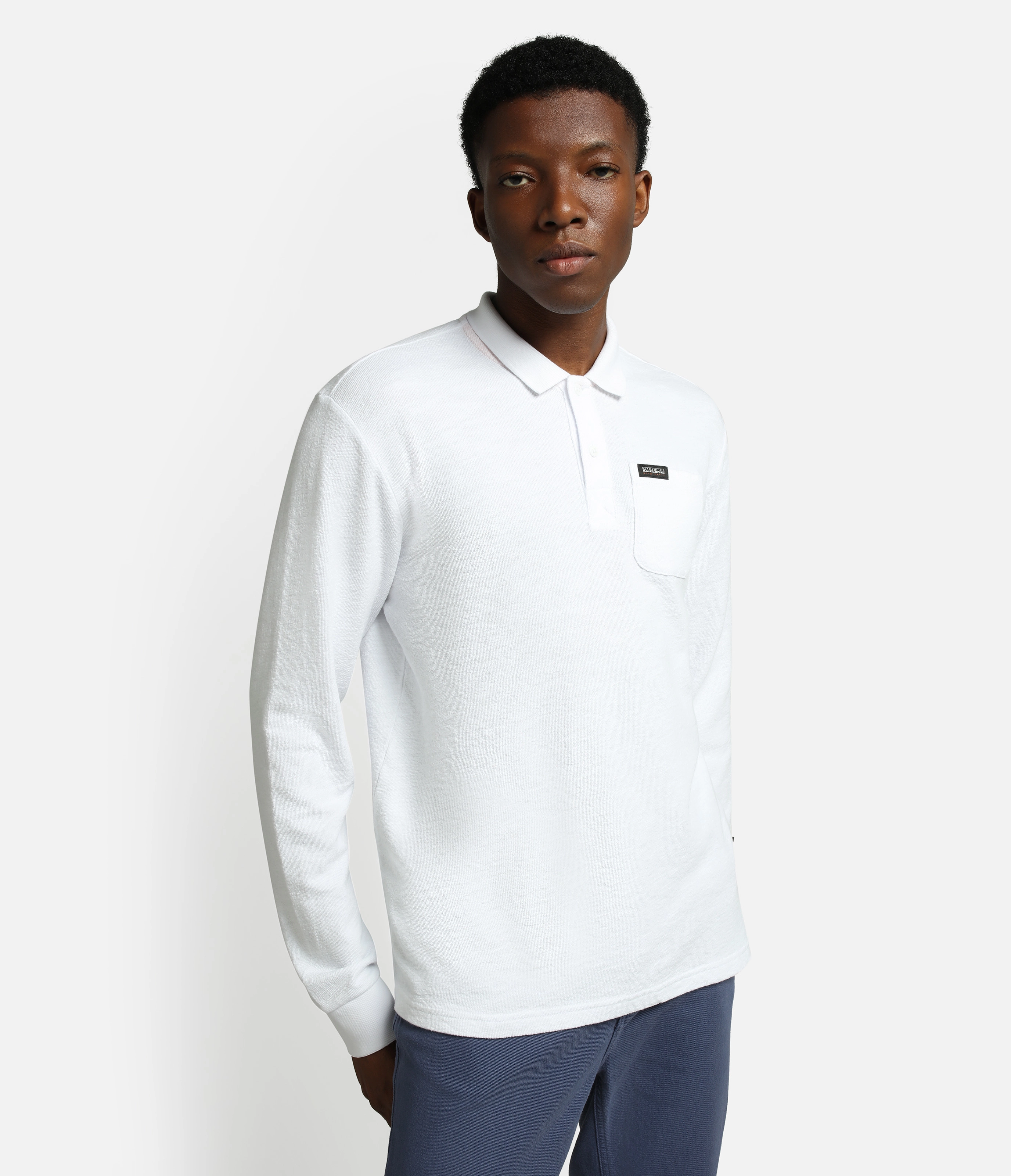 Napapijri - E-MAEN LS - bright white - 2