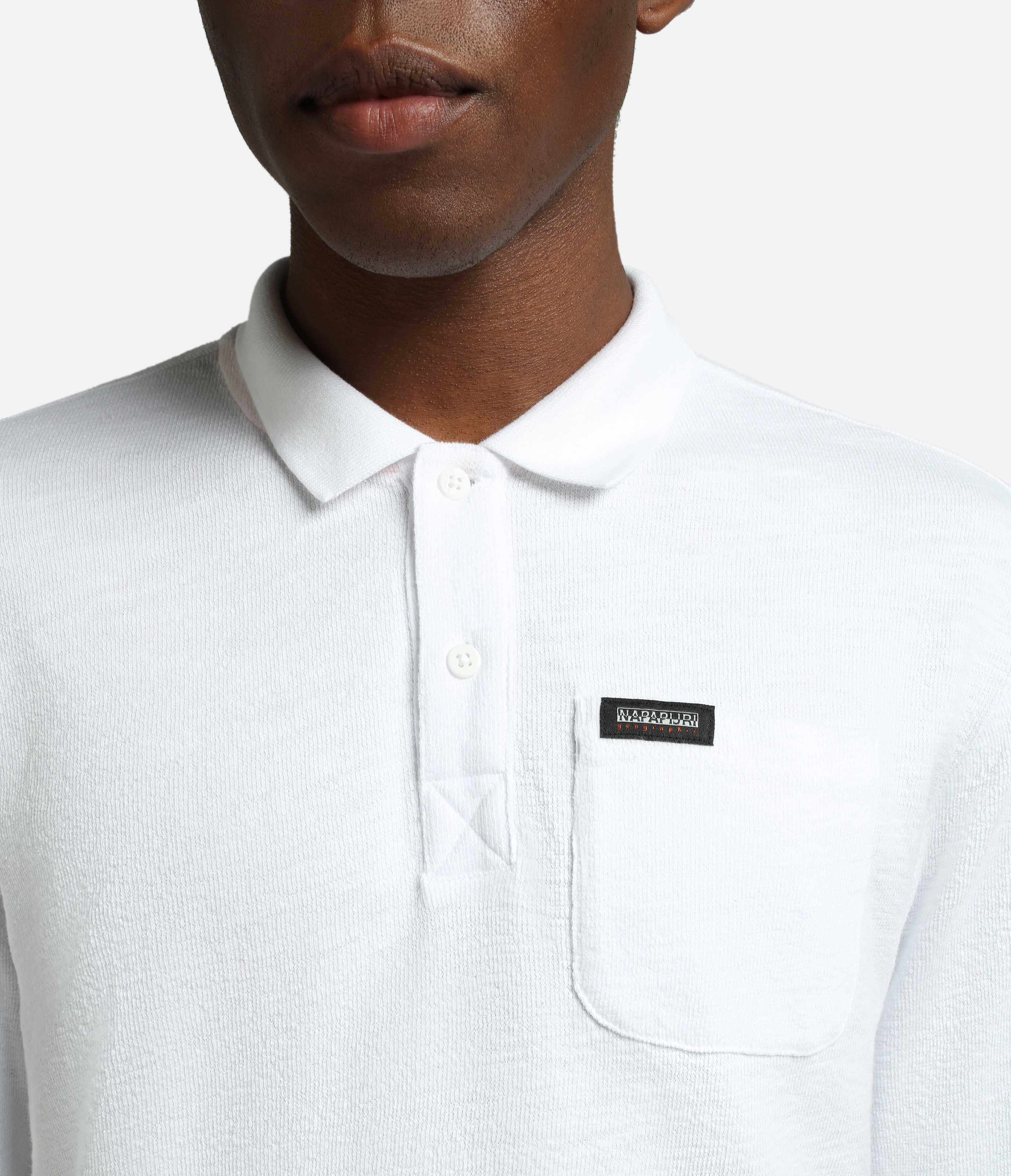 Napapijri - E-MAEN LS - bright white - 4