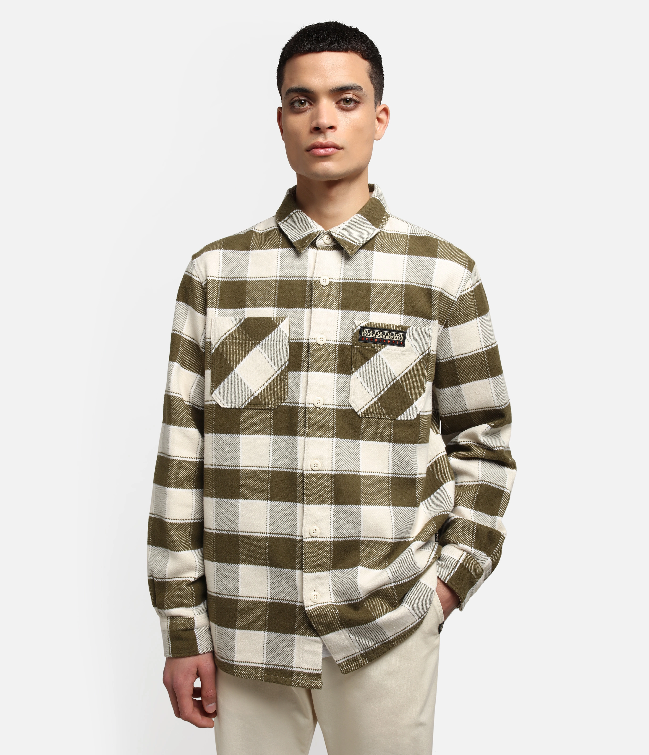 Napapijri - G-AGYL - beige check - 2