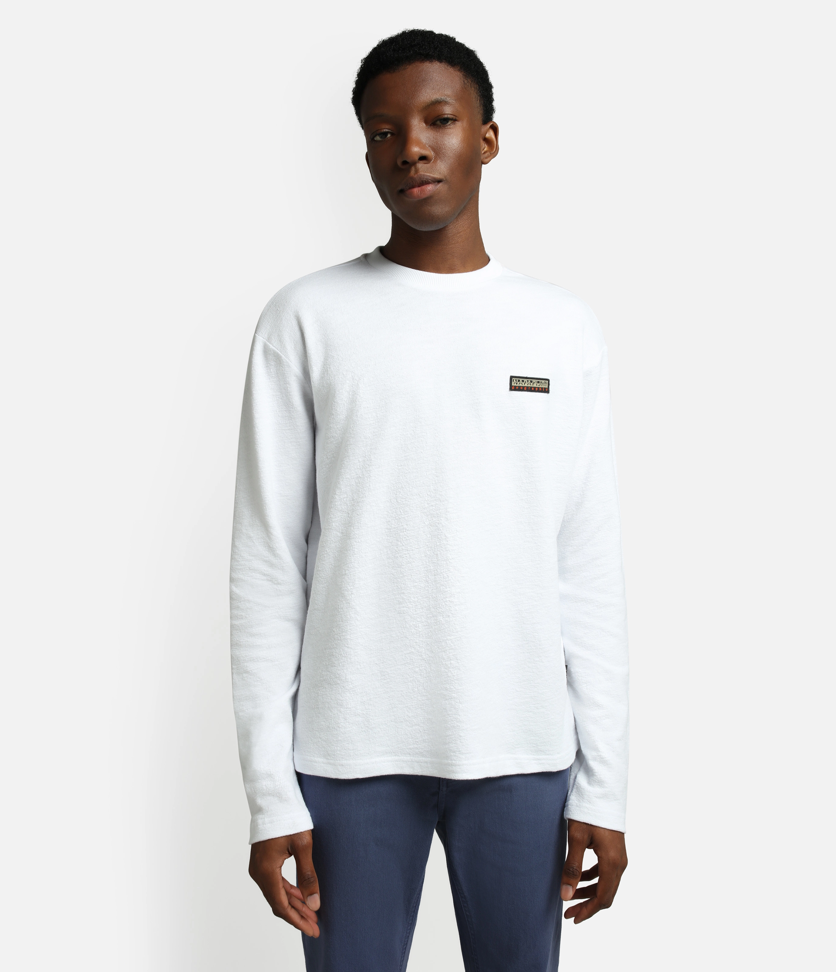 Napapijri - S-MAEN LS - bright white - 2