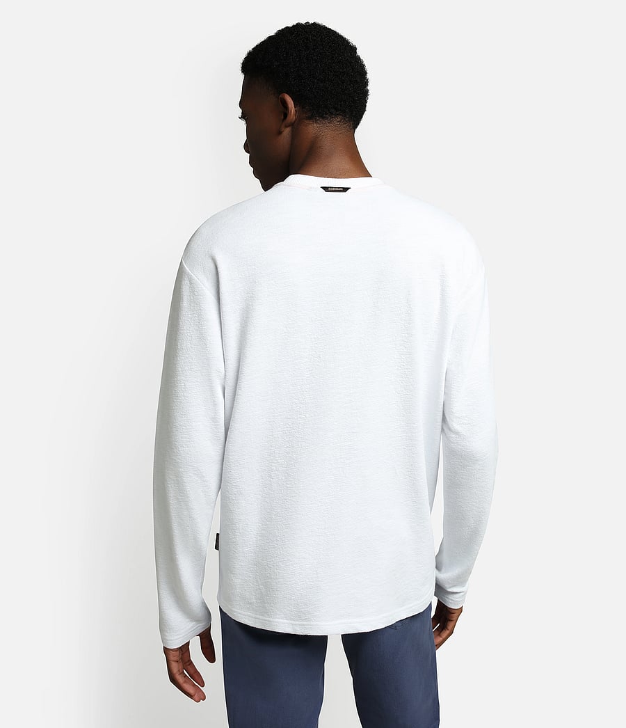 Napapijri - S-MAEN LS - bright white - 3