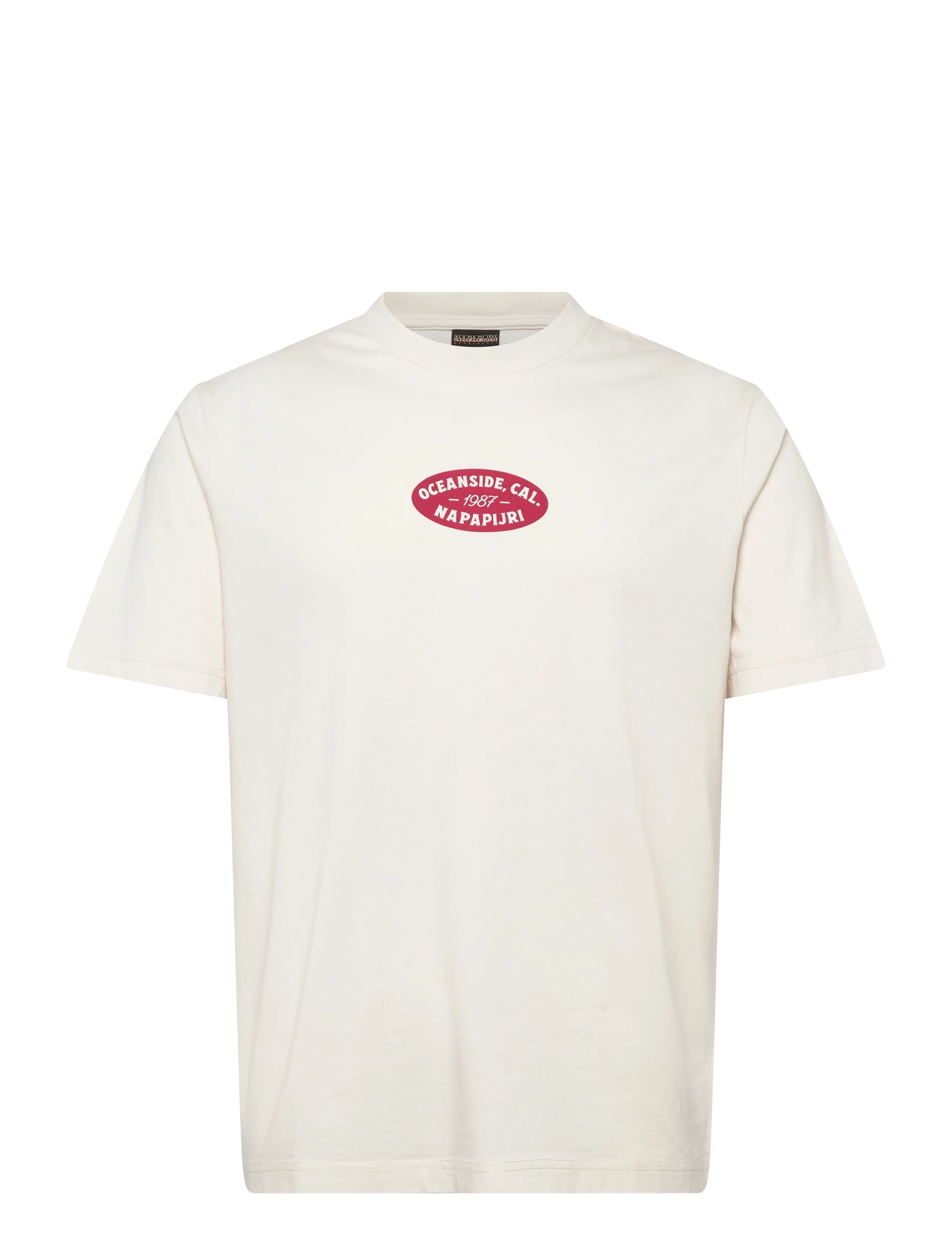 Napapijri S-FLINT SS FANCY FX3 - Napapijri - FANCY FX3 / cream