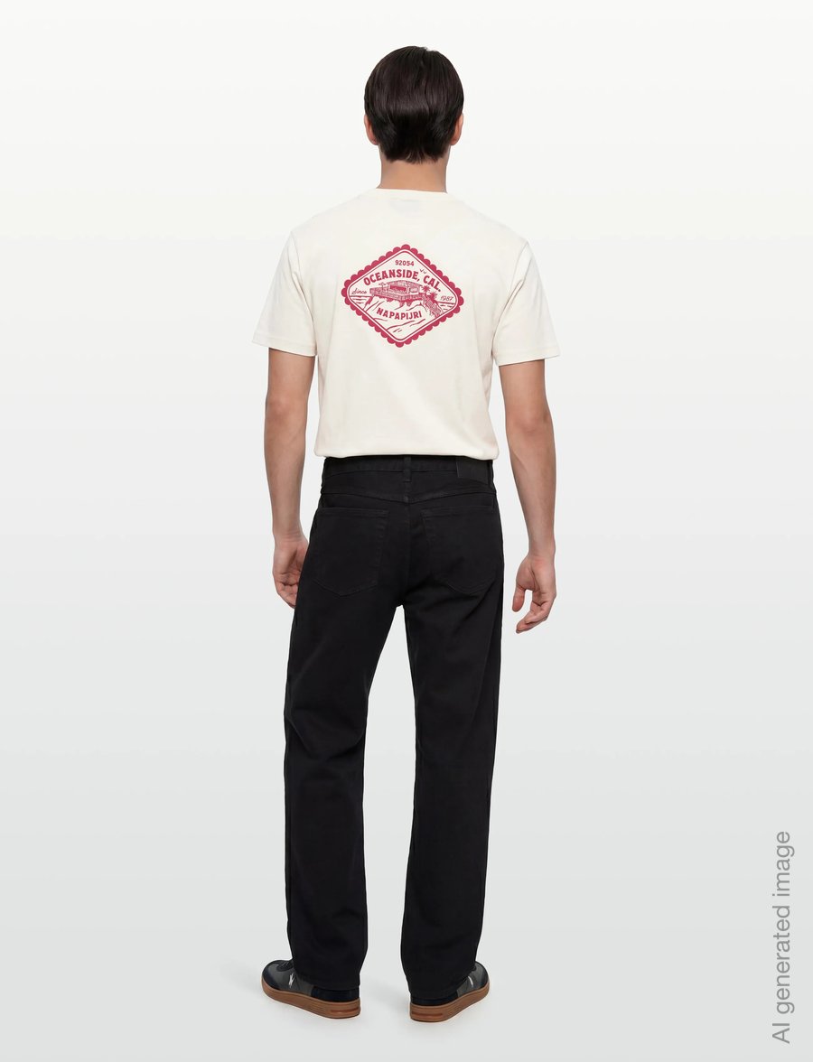 Napapijri - S-FLINT SS WHITE WHISPER - kortärmade t-shirts - fancy fx3 - 4