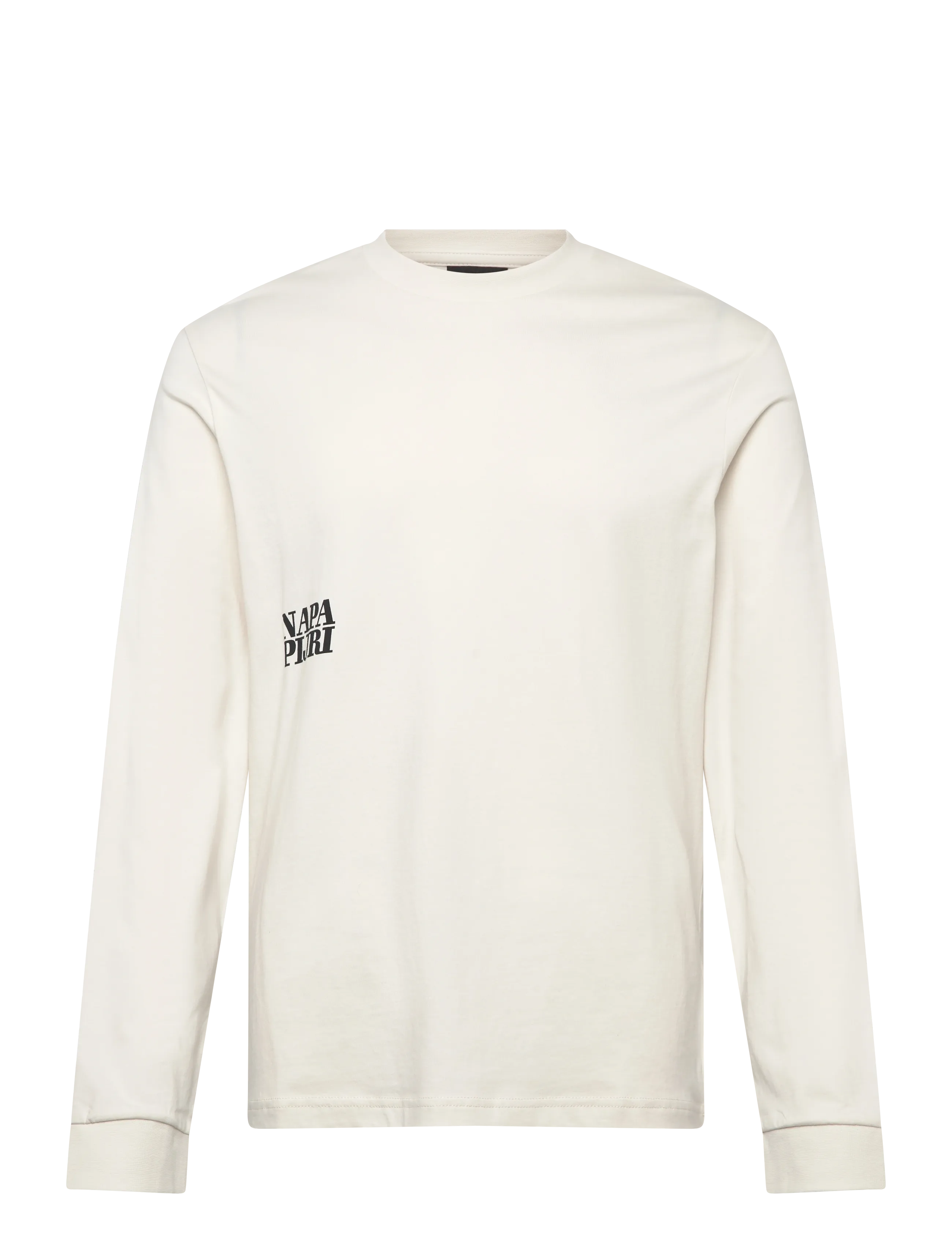 Napapijri S-LODESTAR LS WHITE WHISPER - Napapijri - WHITE WHISPER / cream