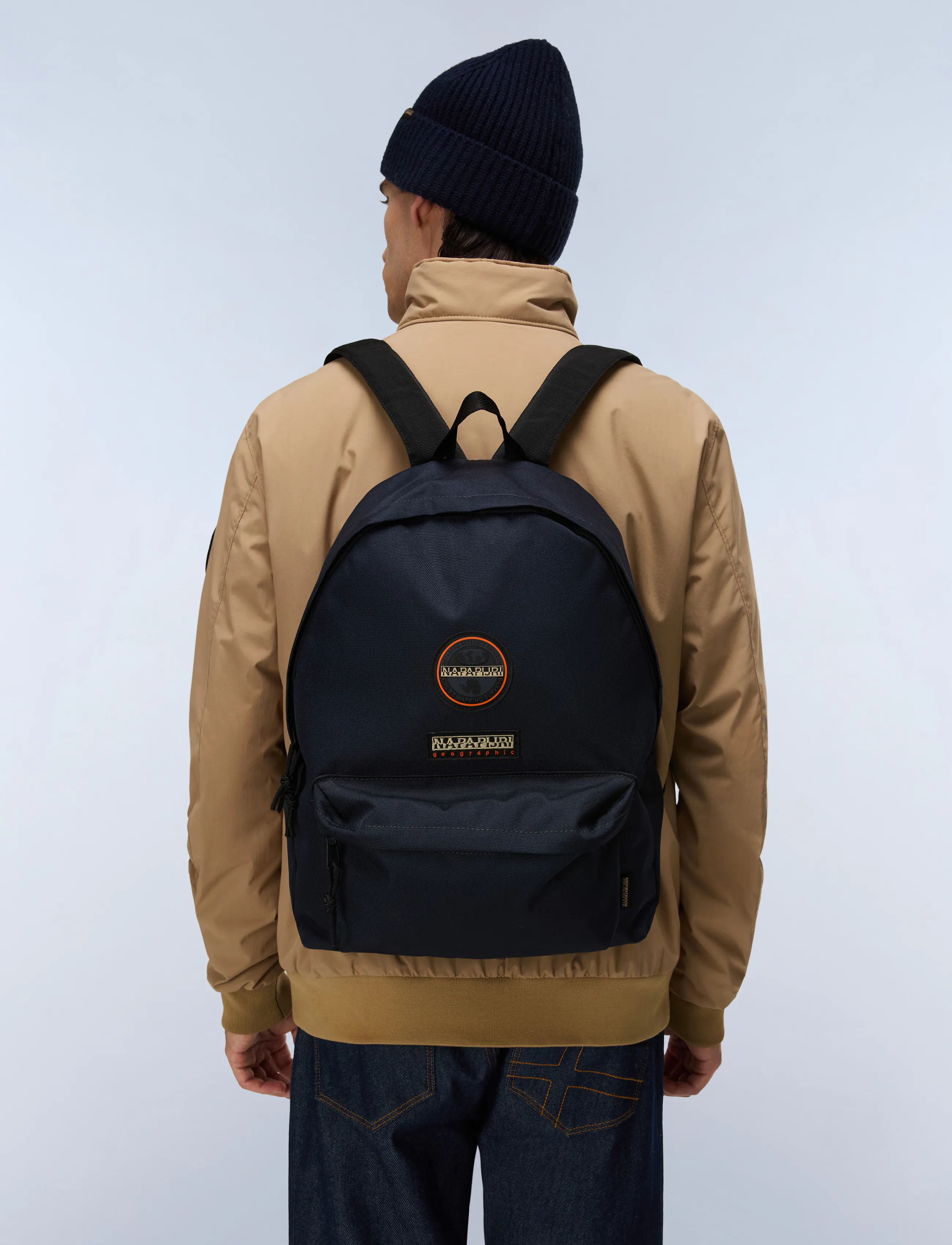 Napapijri Voyage 3, One Size, Navy, Backpacks > Business Backpacks, Herre